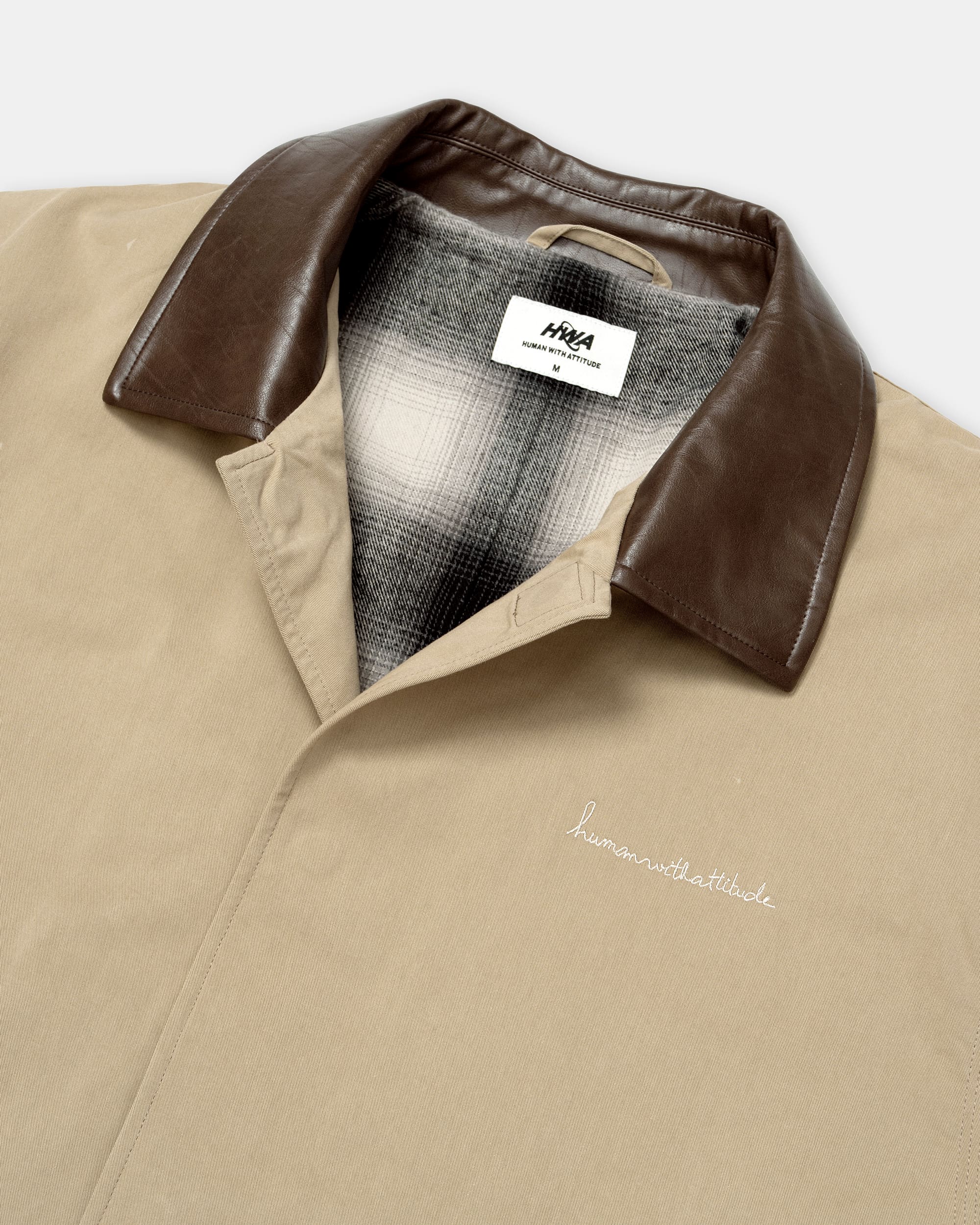 2-in-1 Split Twill Jacket