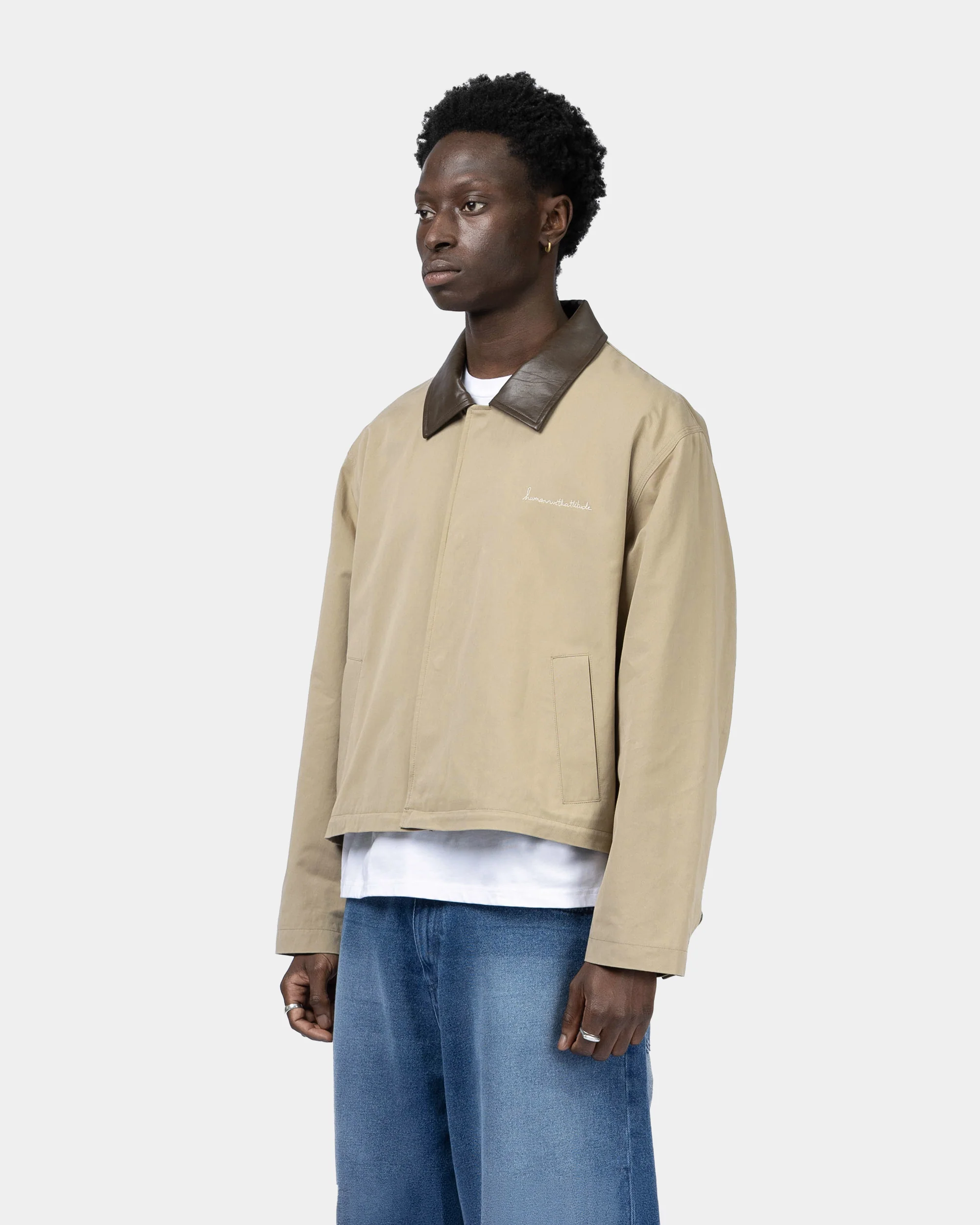2-in-1 Split Twill Jacket