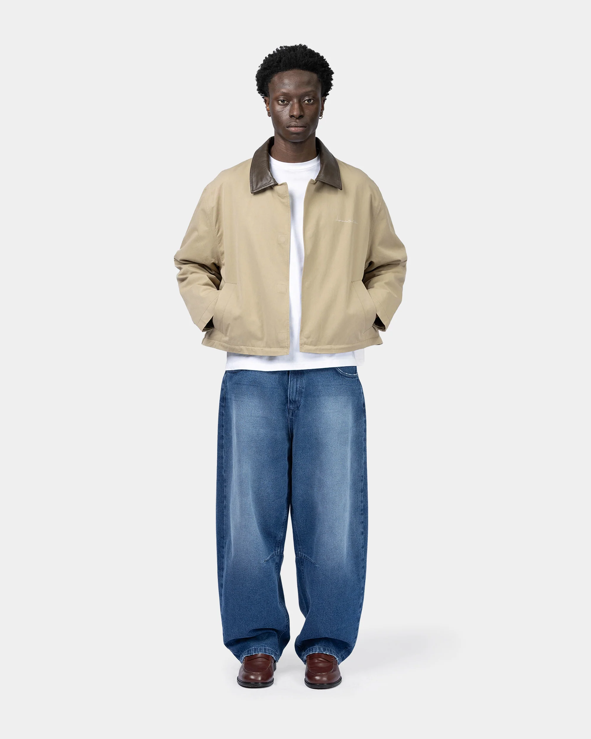 2-in-1 Split Twill Jacket