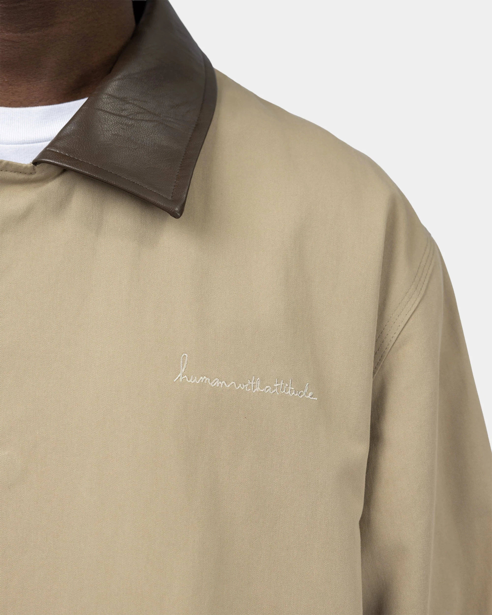 2-in-1 Split Twill Jacket