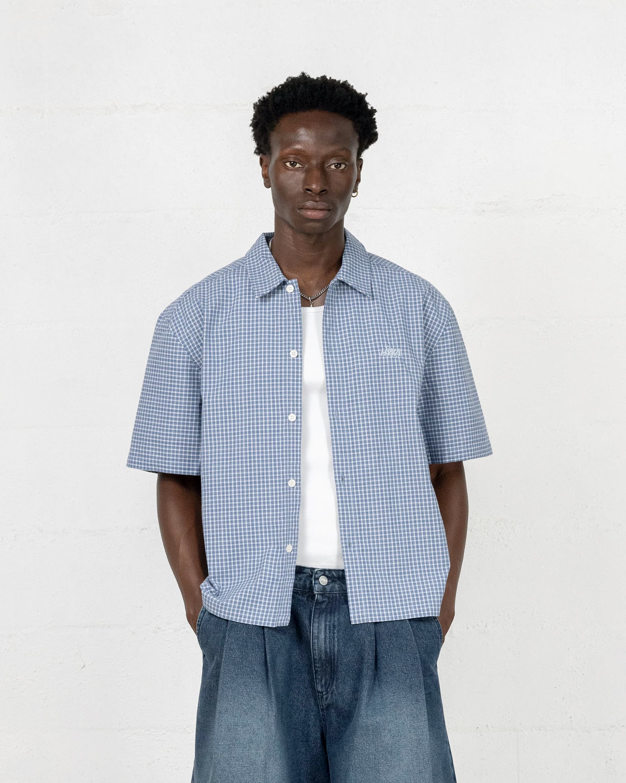 Austin Short-Sleeve Shirt - Blue