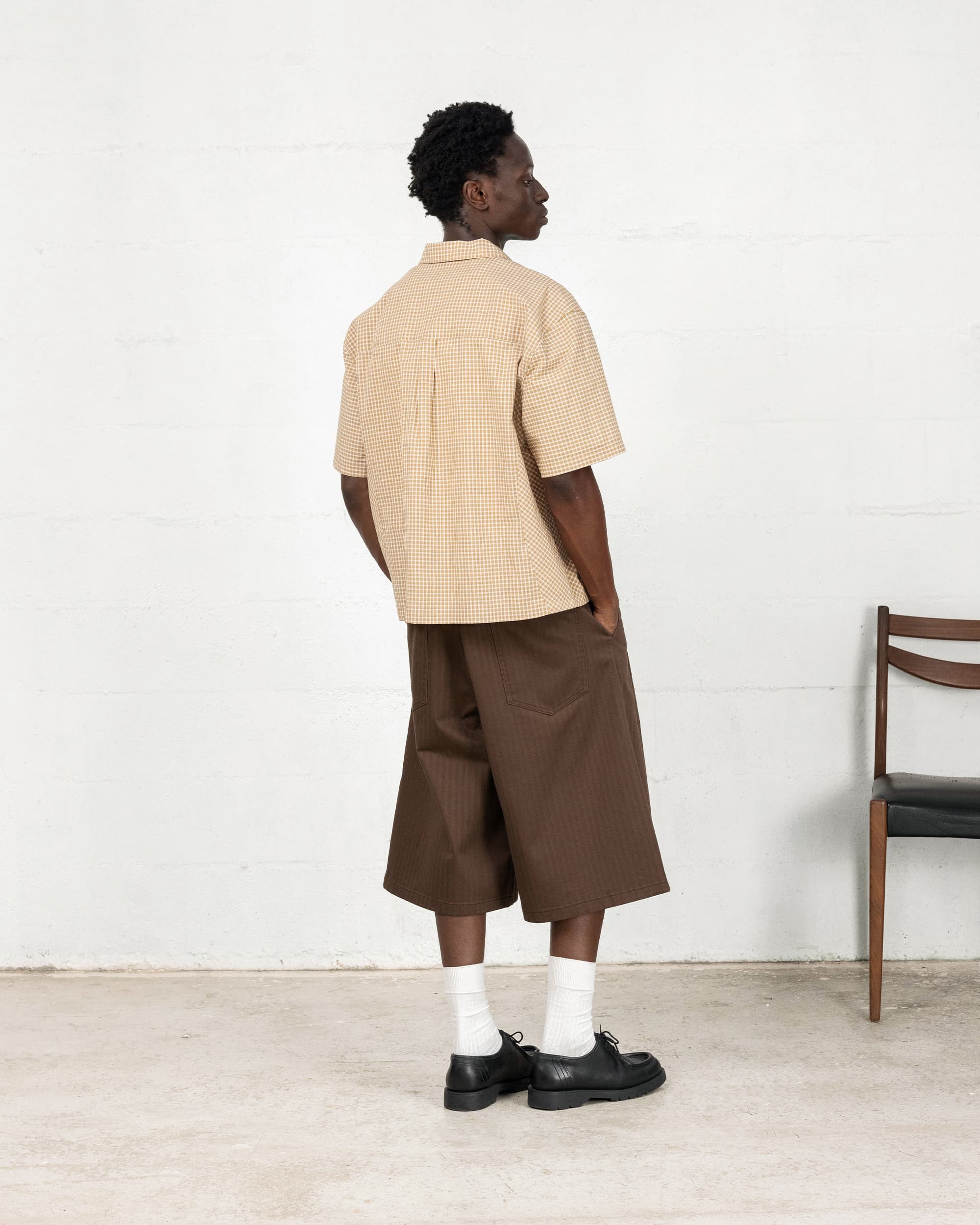 Austin Short Sleeve Shirt - Beige