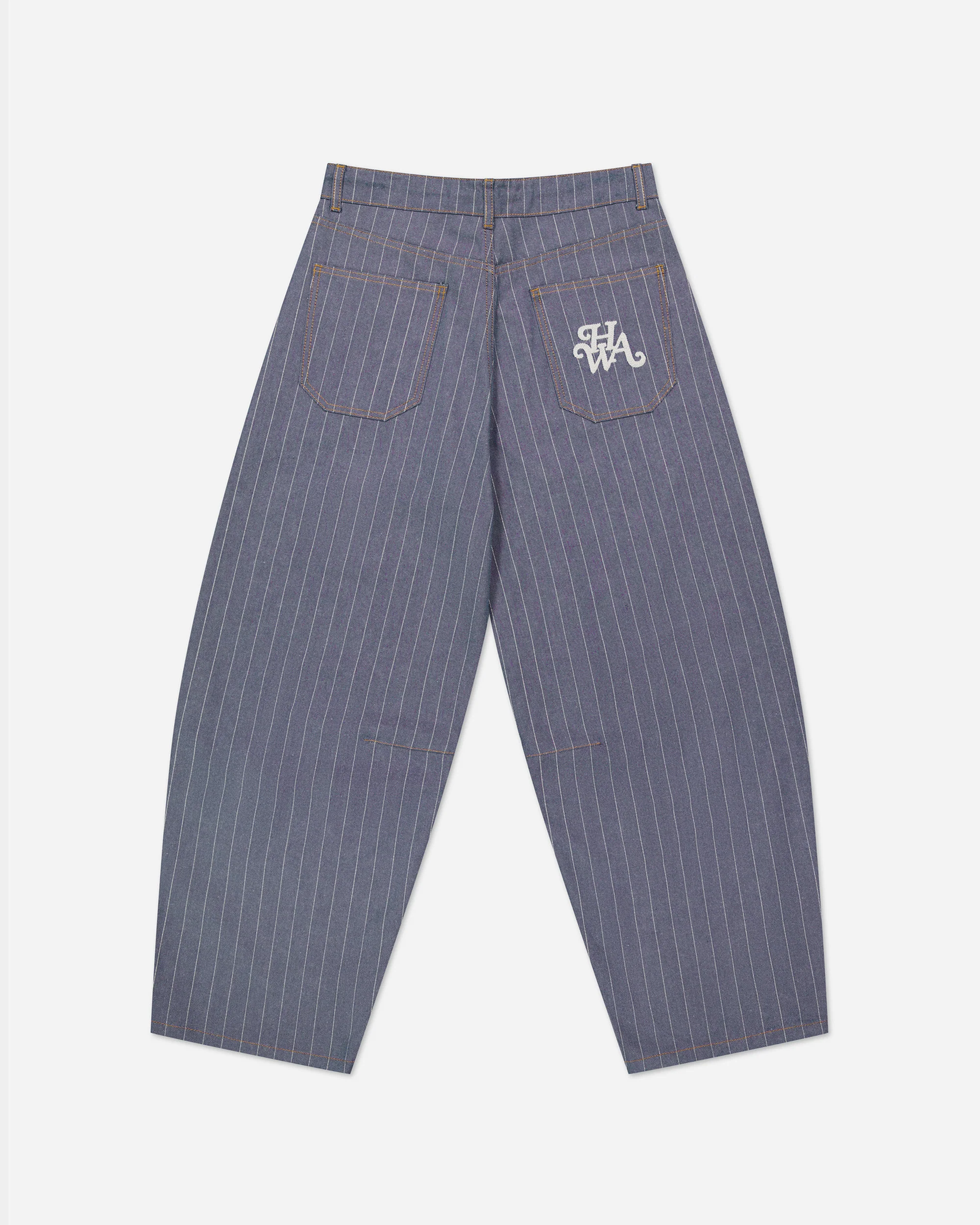 Saiko Pinstripe Jeans - Blue