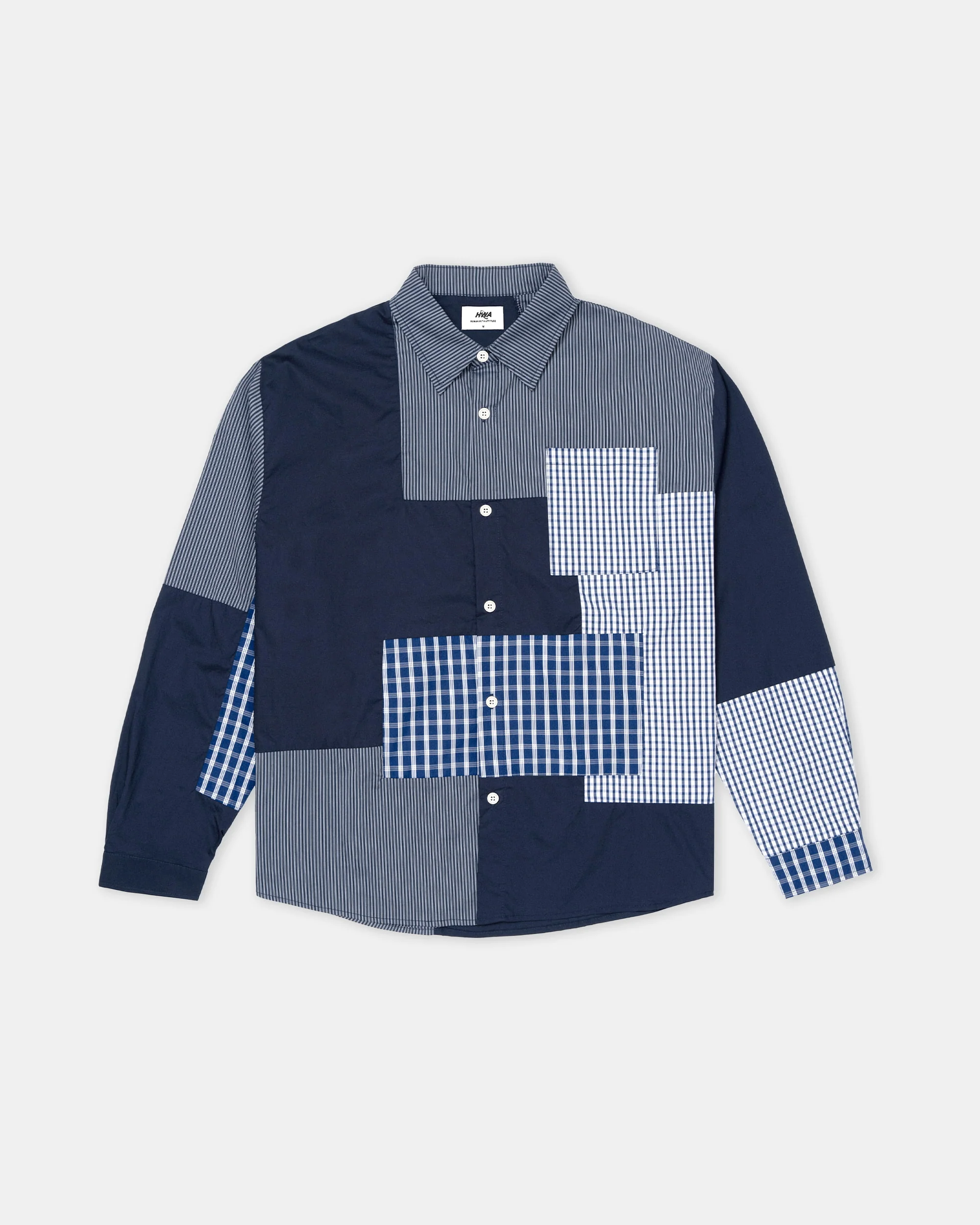 Blueprint long-sleeved shirt