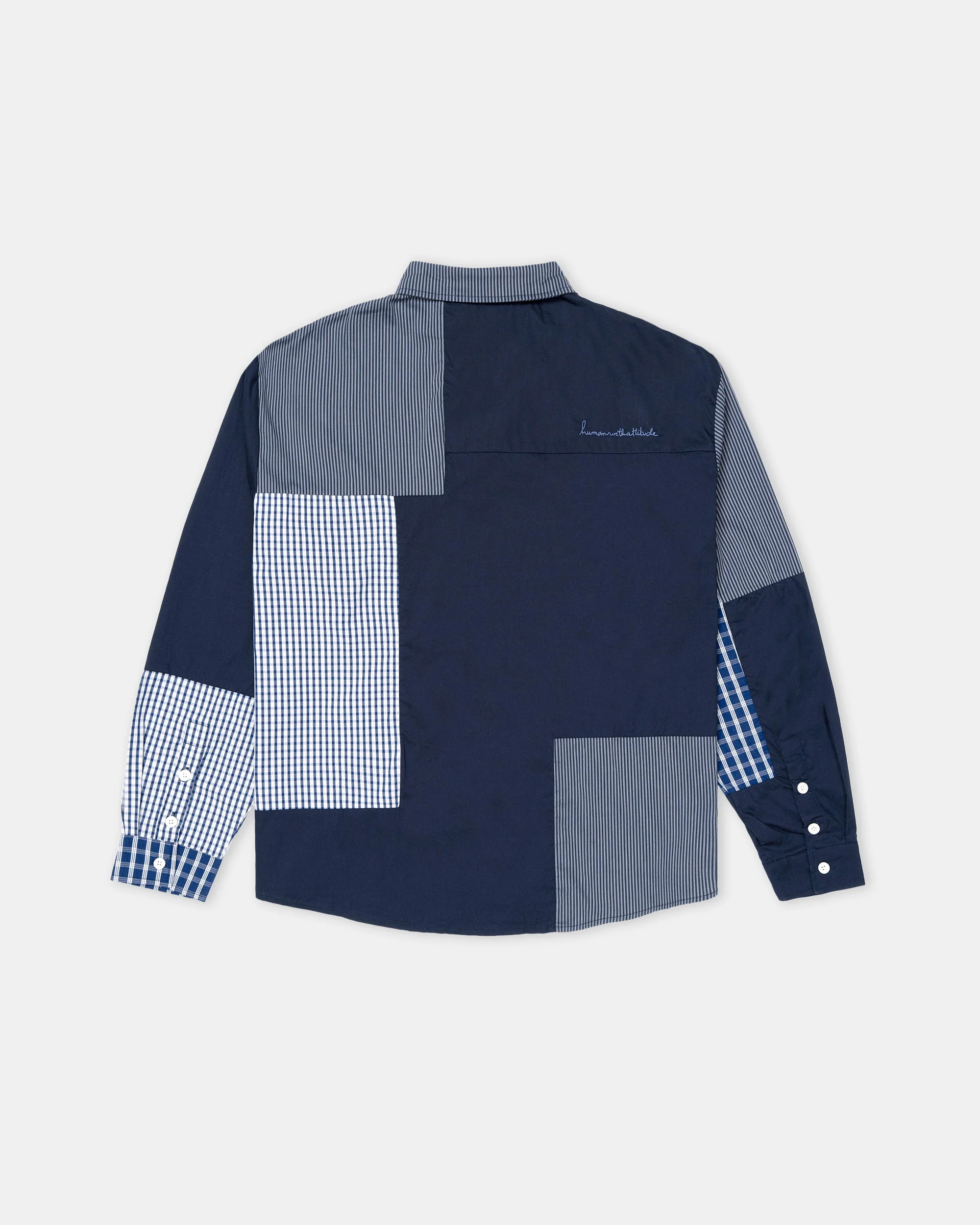 Blueprint long-sleeved shirt