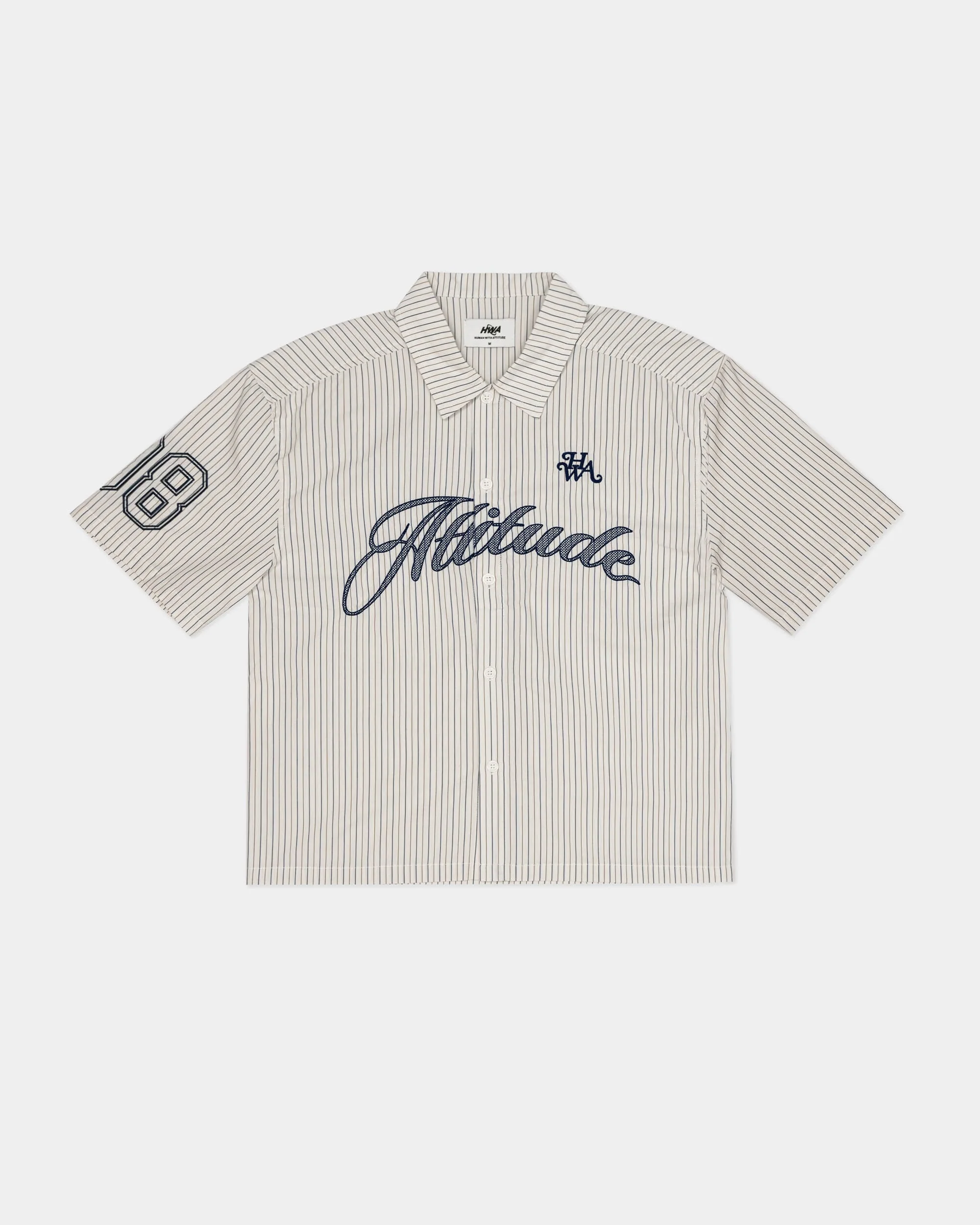Baseball short-sleeved shirt