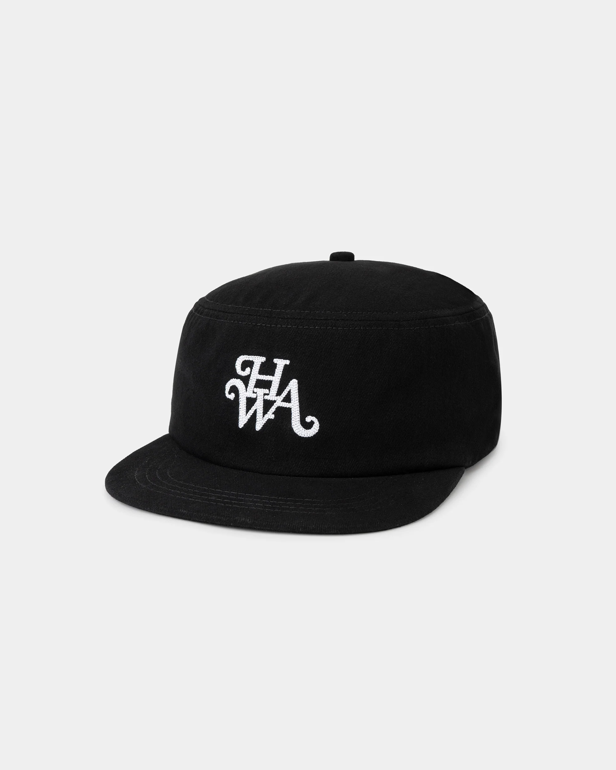 Pillbox Monogram Cap - Black