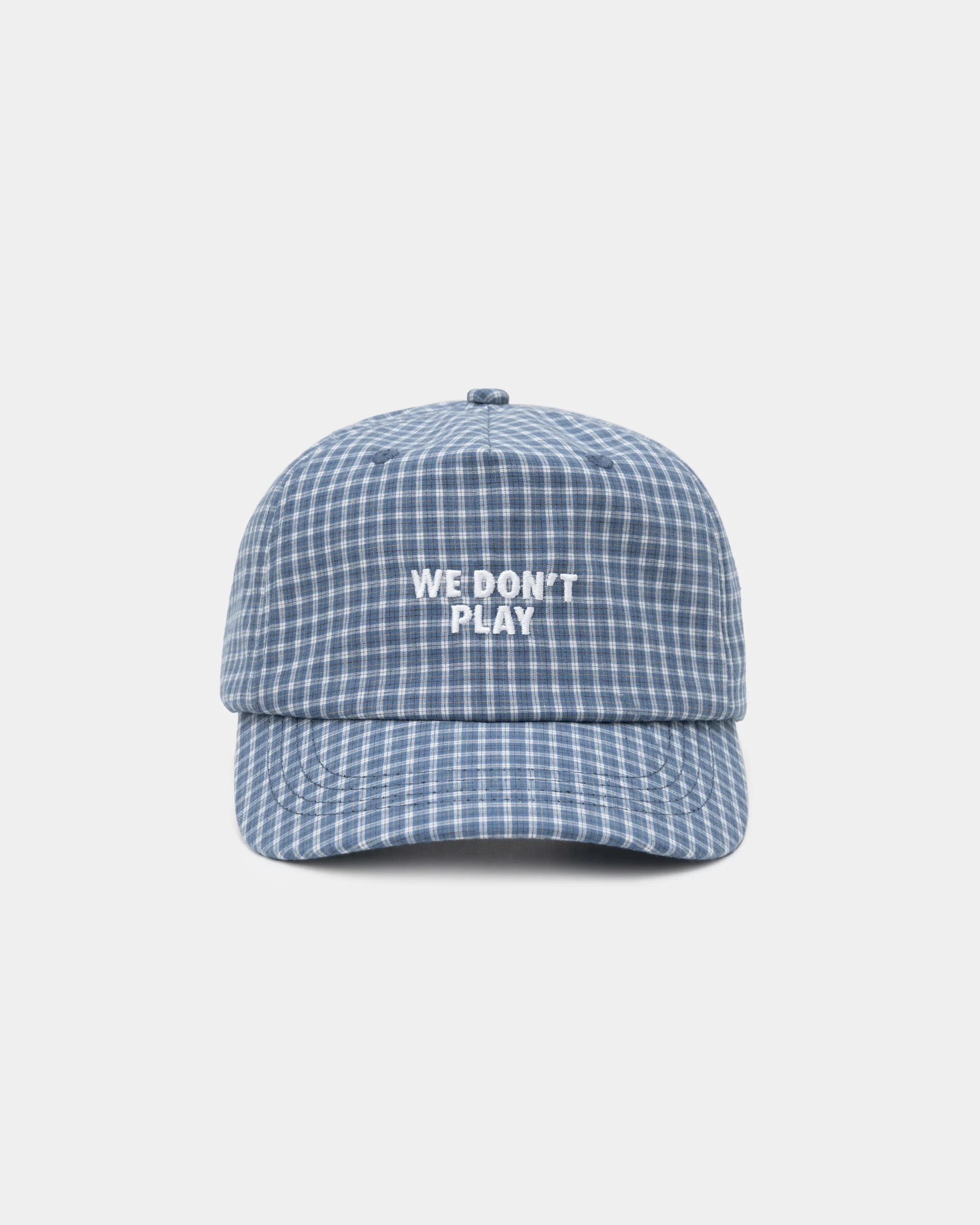 WDP Checked Cap - Blue
