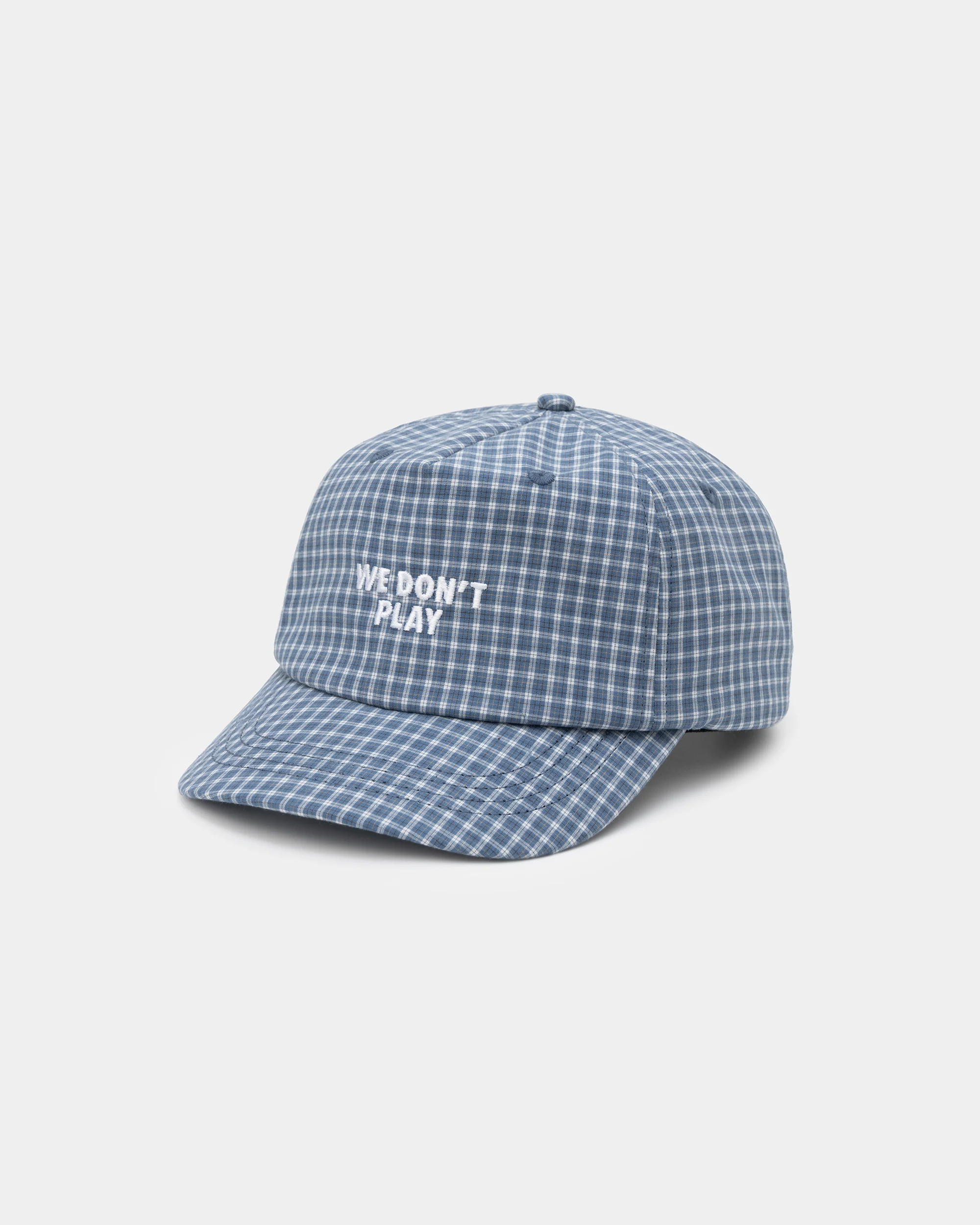 WDP Checked Cap - Blue