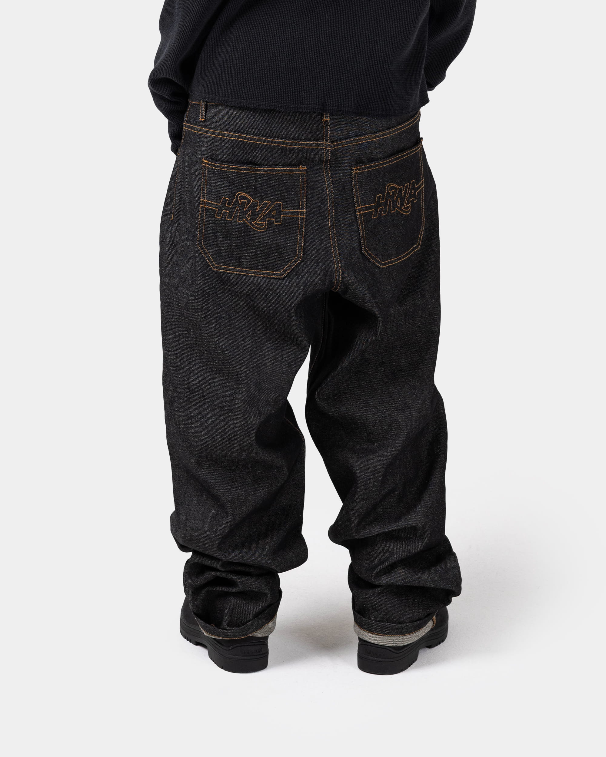 Carter Baggy Jeans - Black