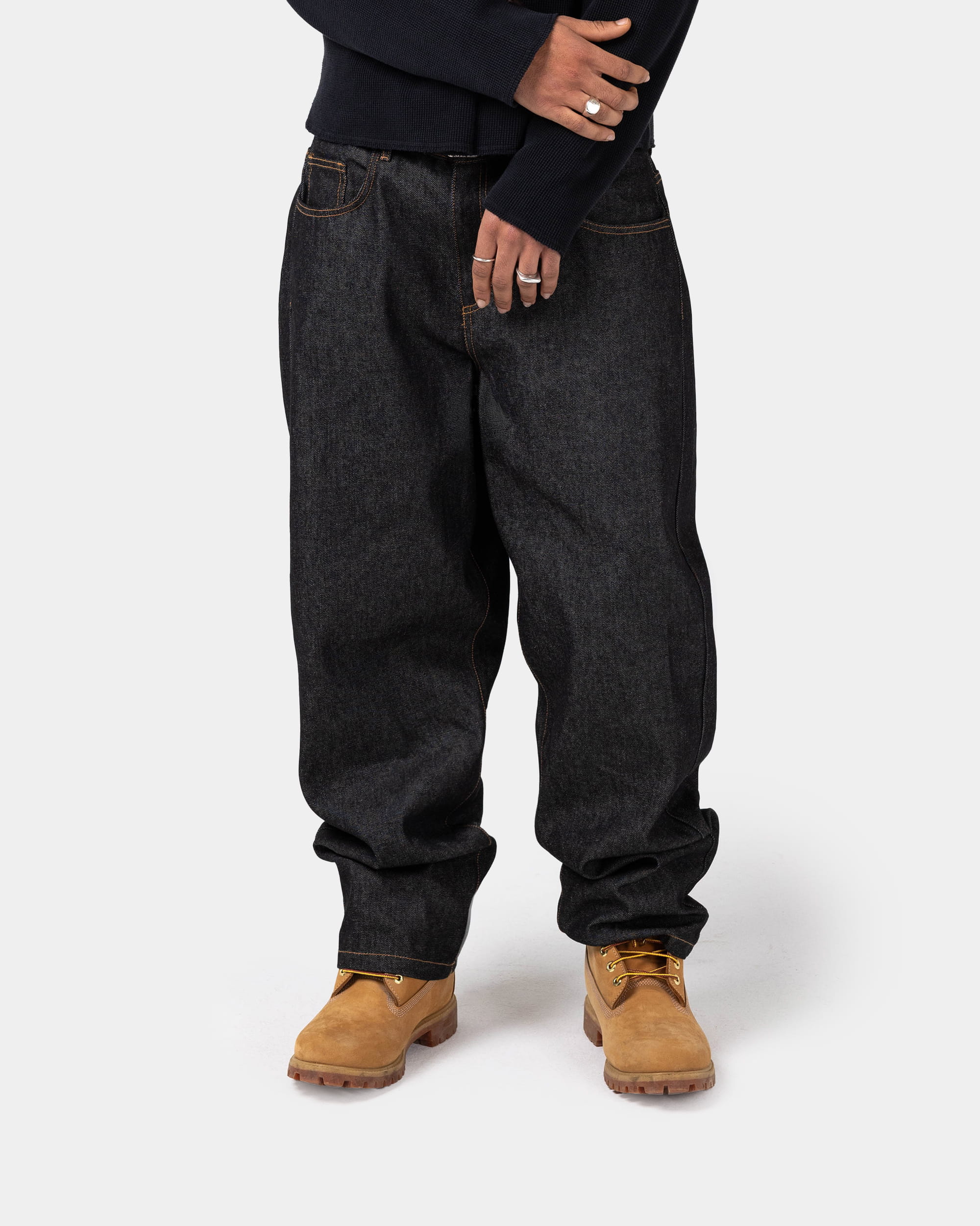 Carter Baggy Jeans - Black