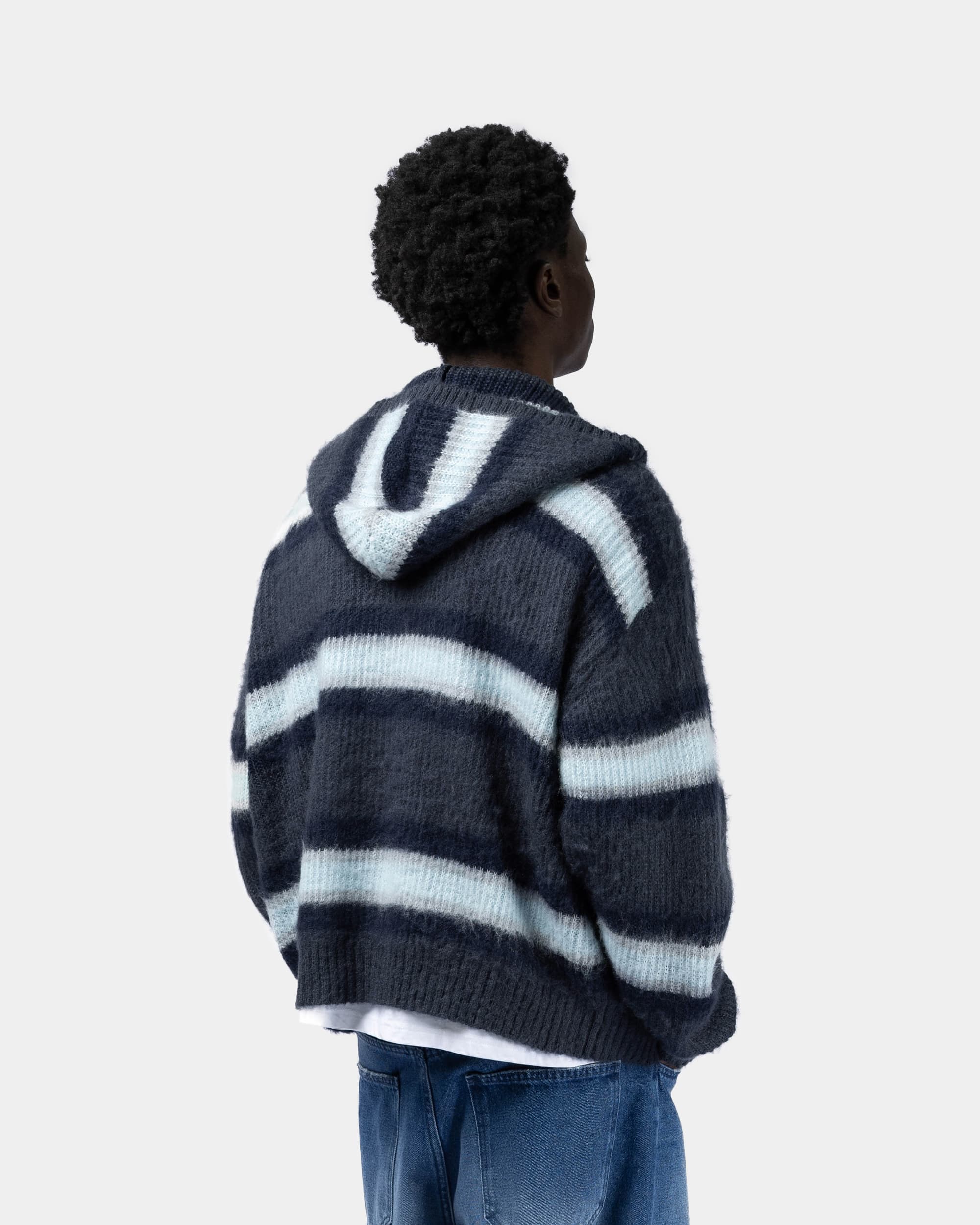 Cult Hooded Vest - Blue