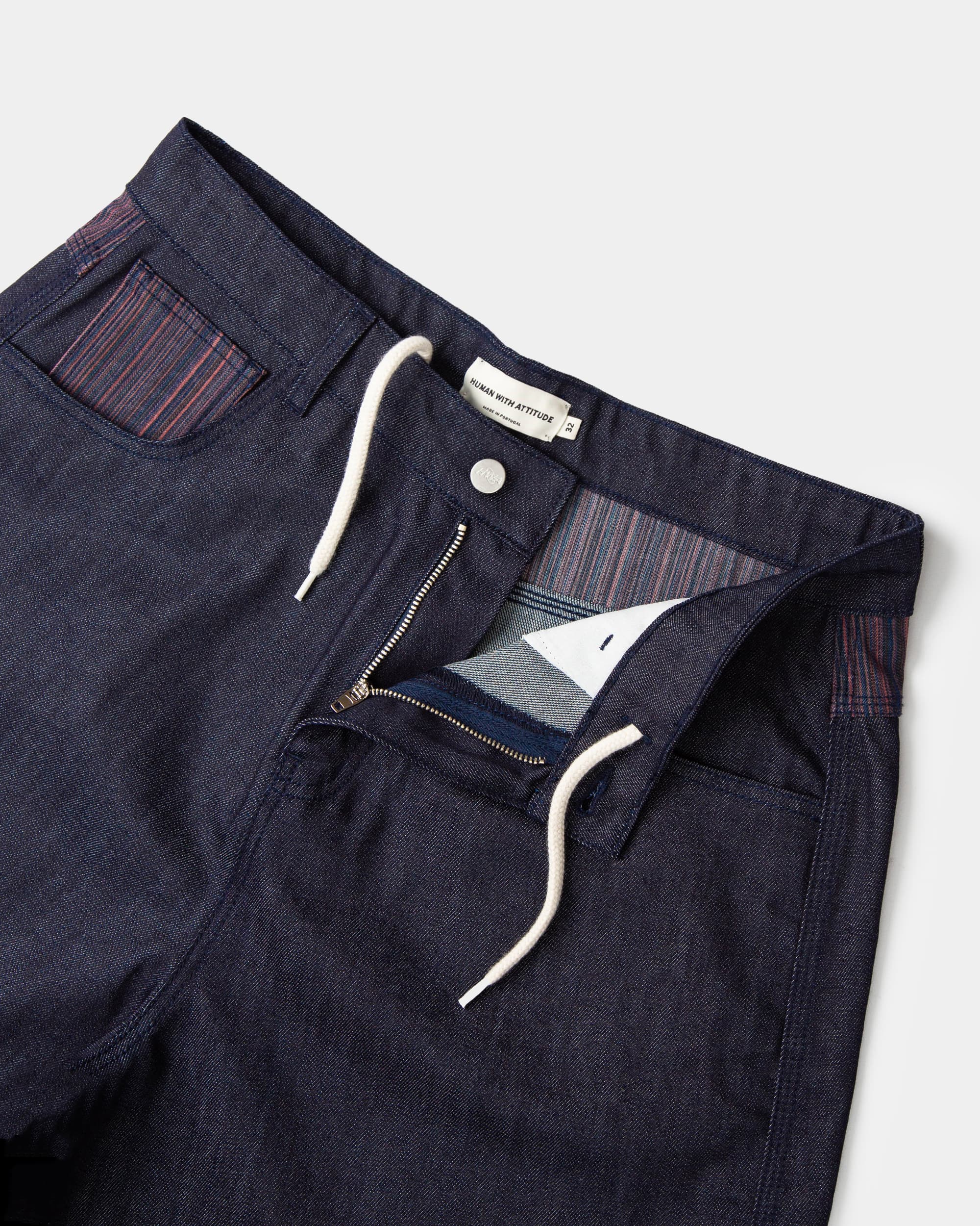 Euphoria Jorts - Raw Indigo