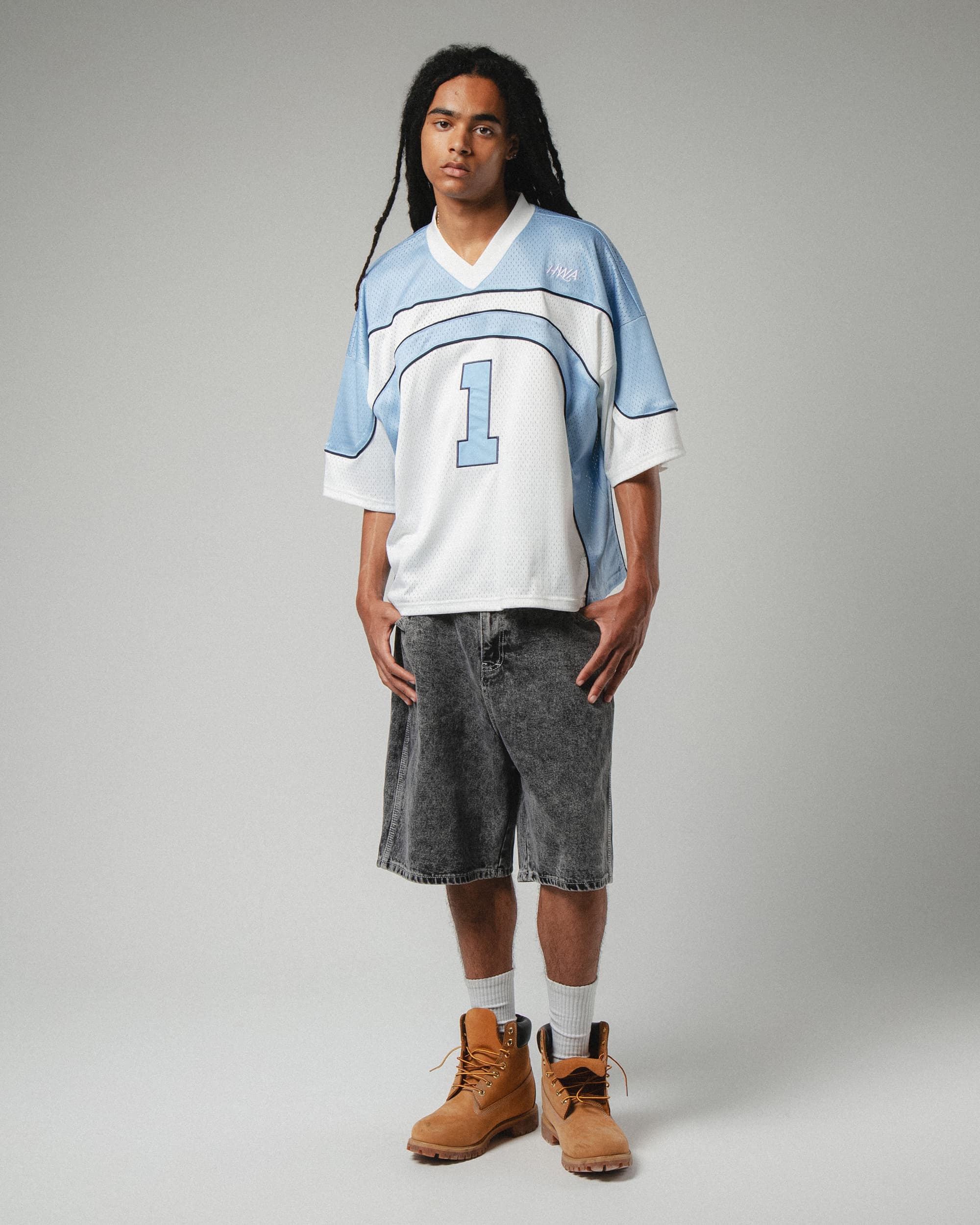 Iconic Baggy Jorts - Washed Black