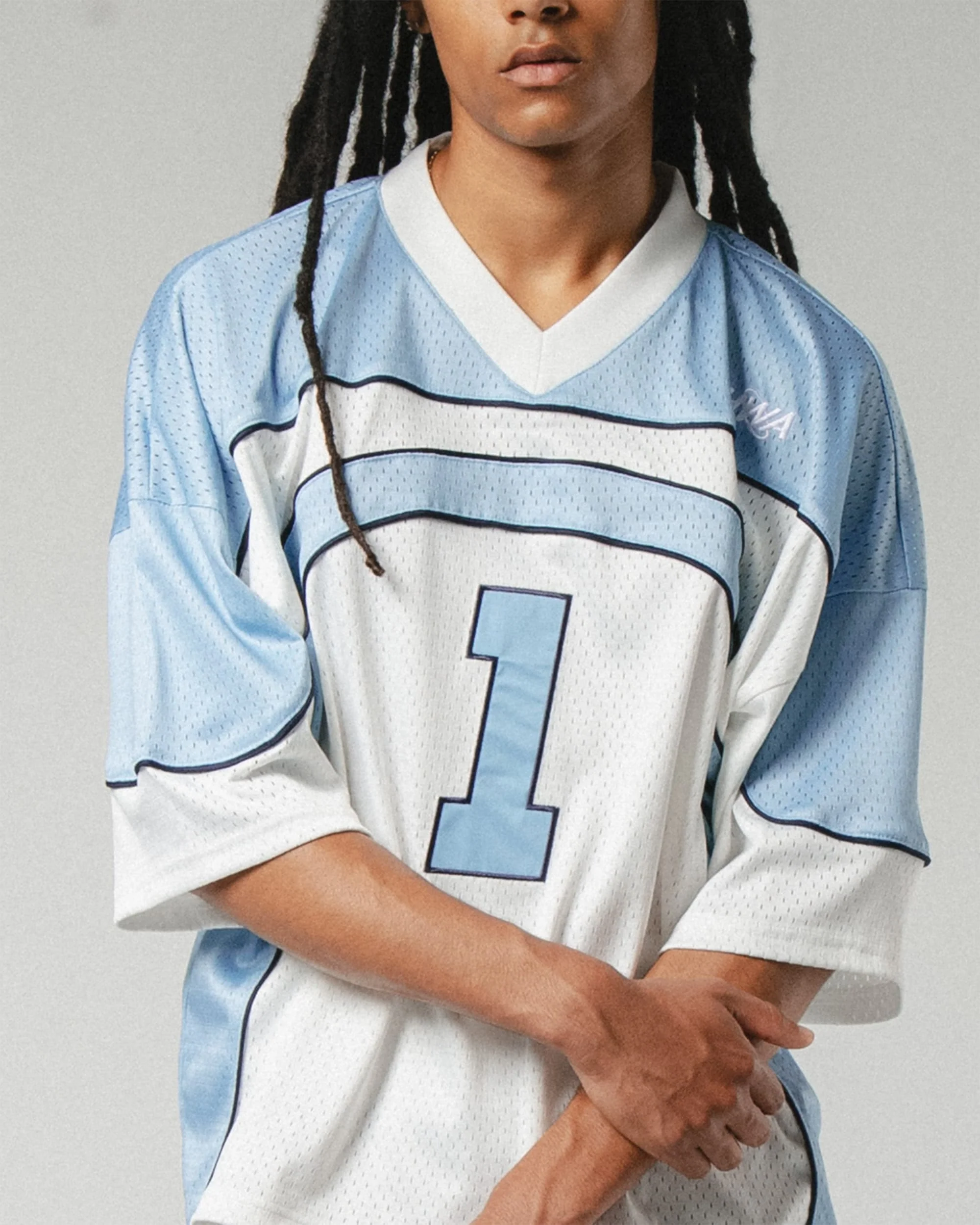 Uno American Football Jersey - Sky Blue