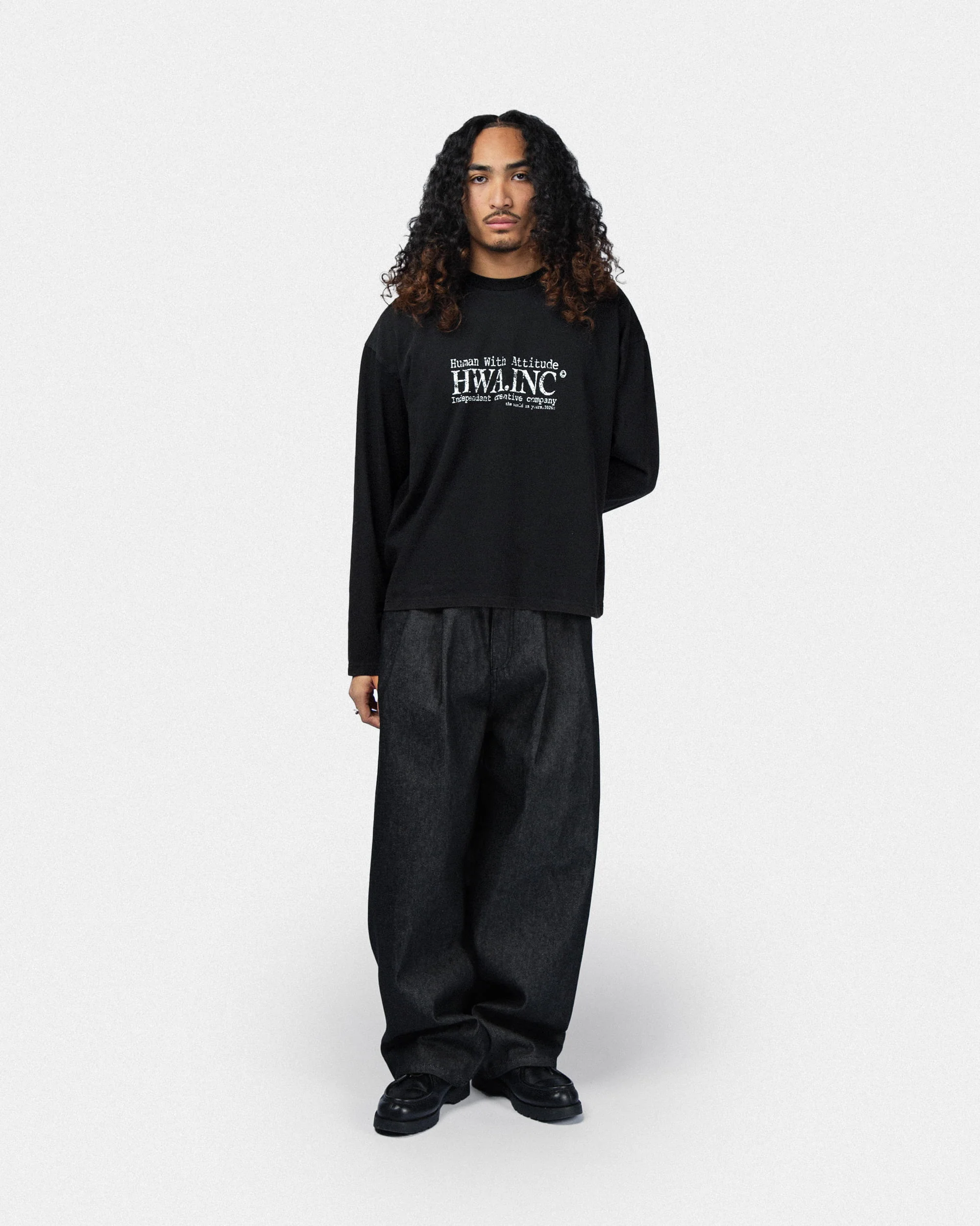 INC Long Sleeve T-Shirt - Black