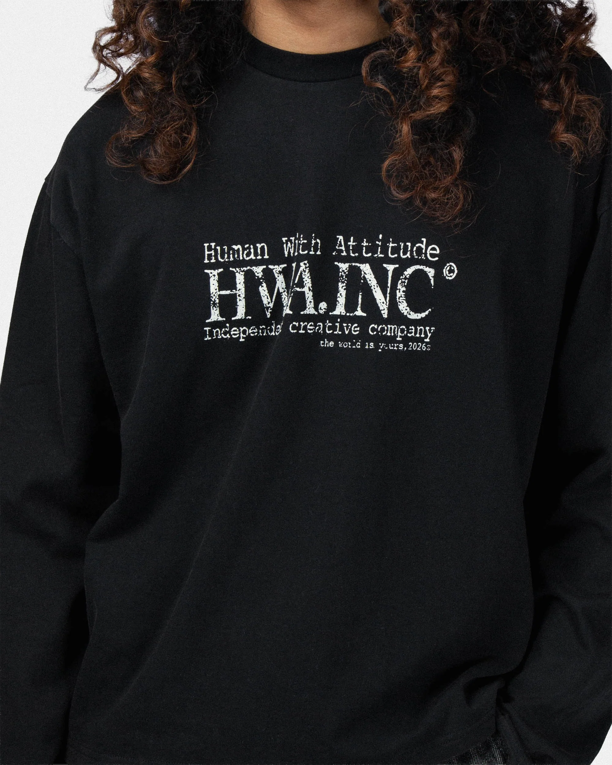 INC Long Sleeve T-Shirt - Black