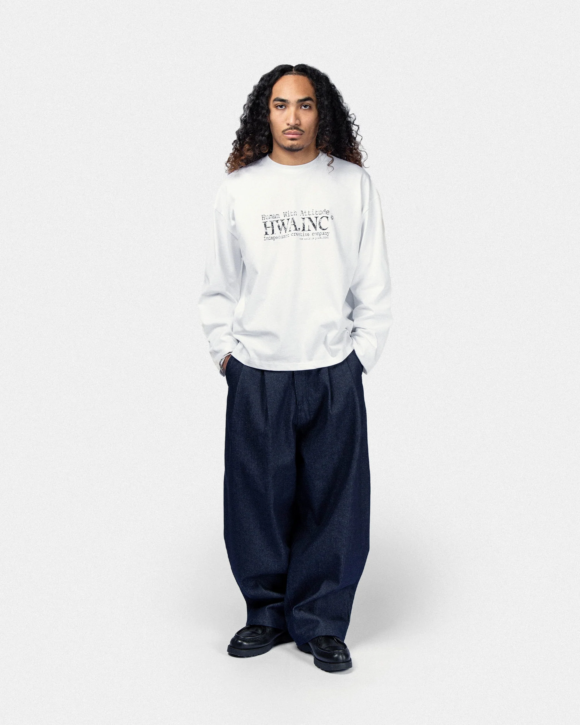 INC Long Sleeve T-Shirt - White
