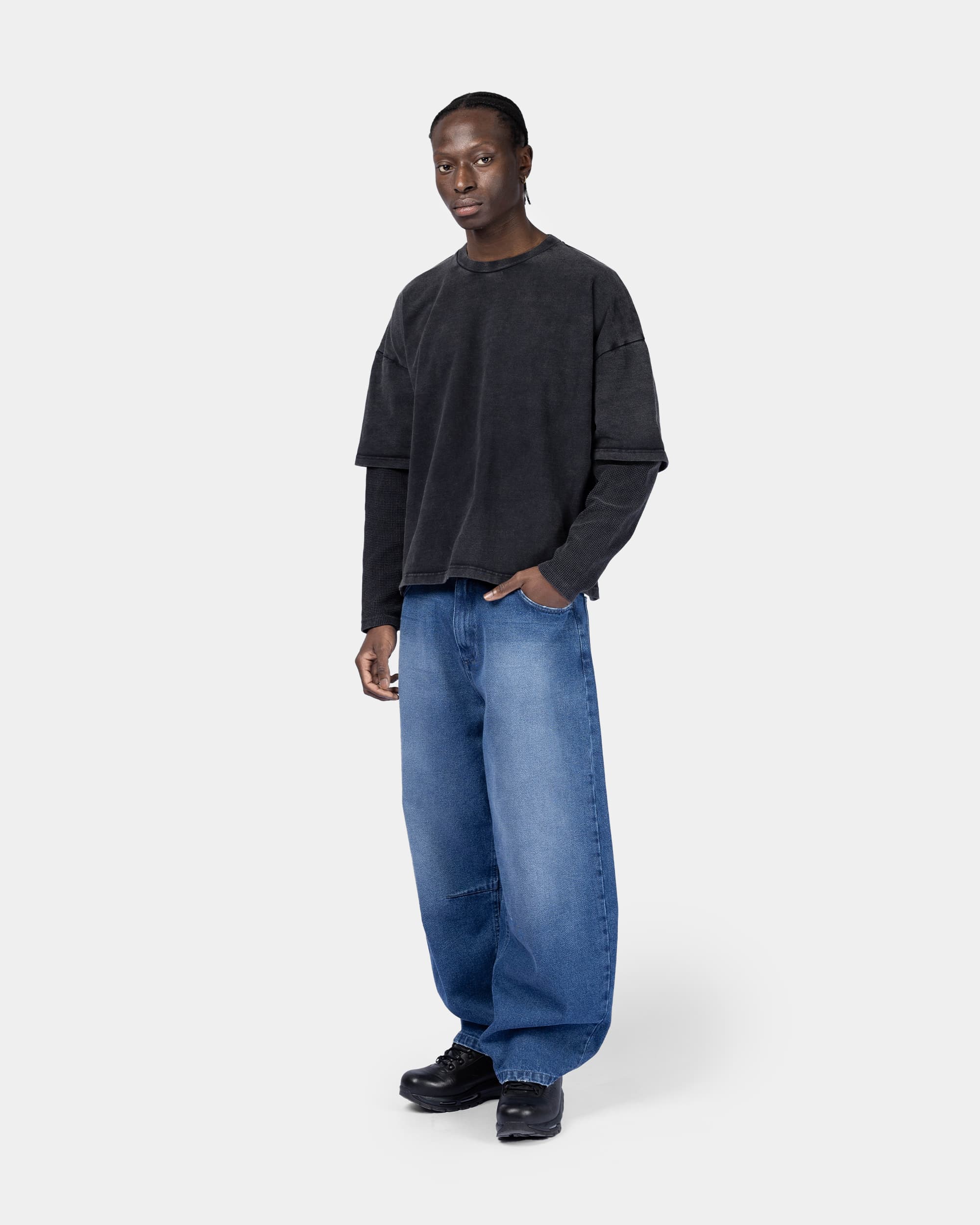 Long sleeve Layer T-shirt - Black