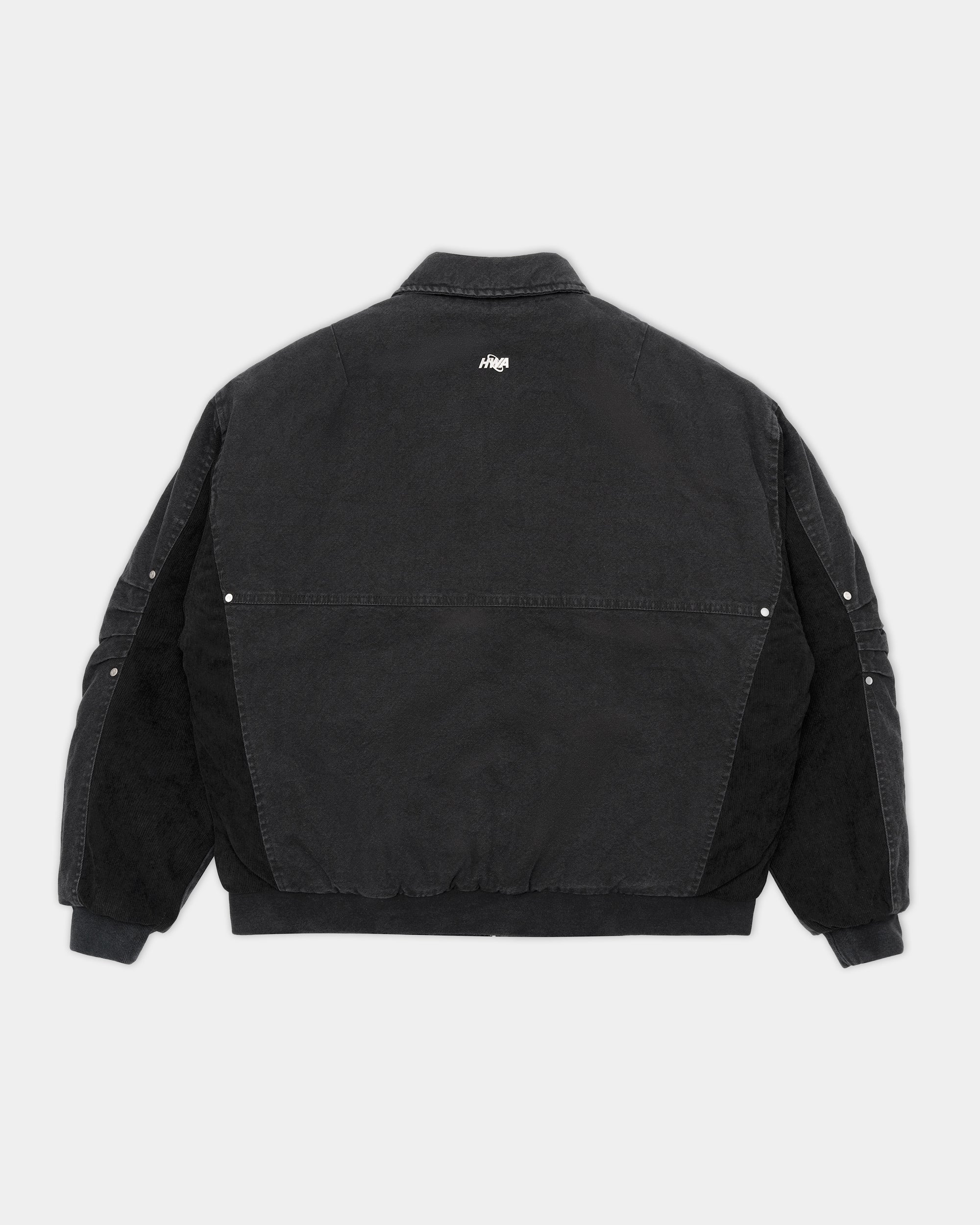 Magnetic Bomber Jacket - Black