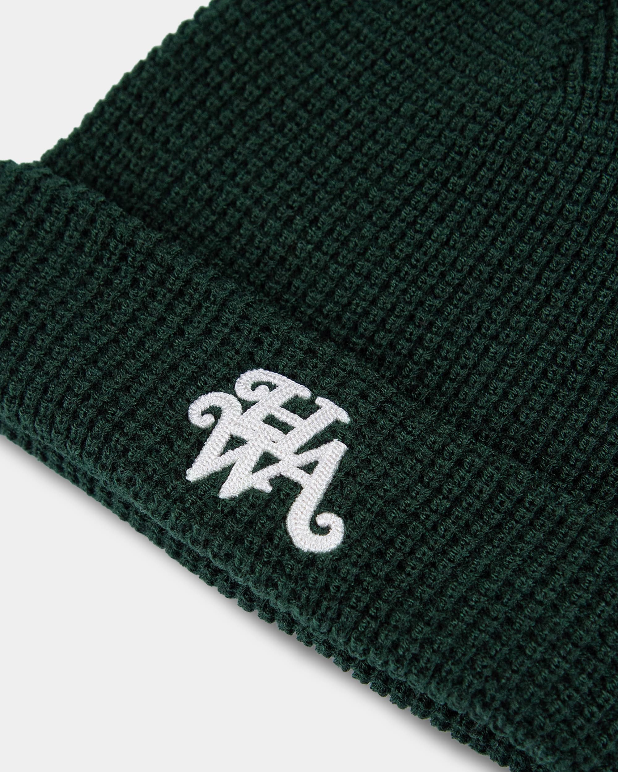 Monogram Beanie - Green