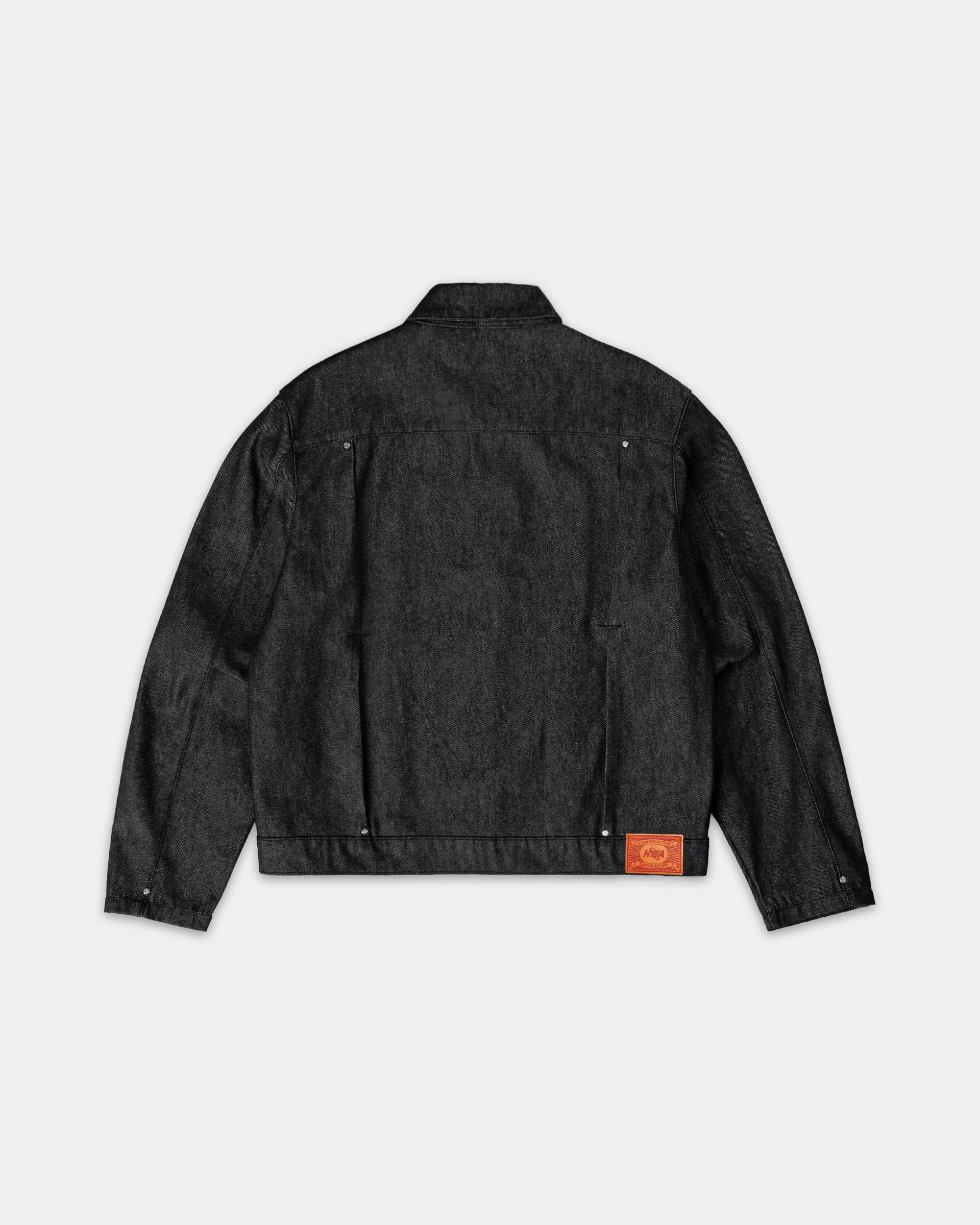 Onigiri Denim Jacket - Raw Black
