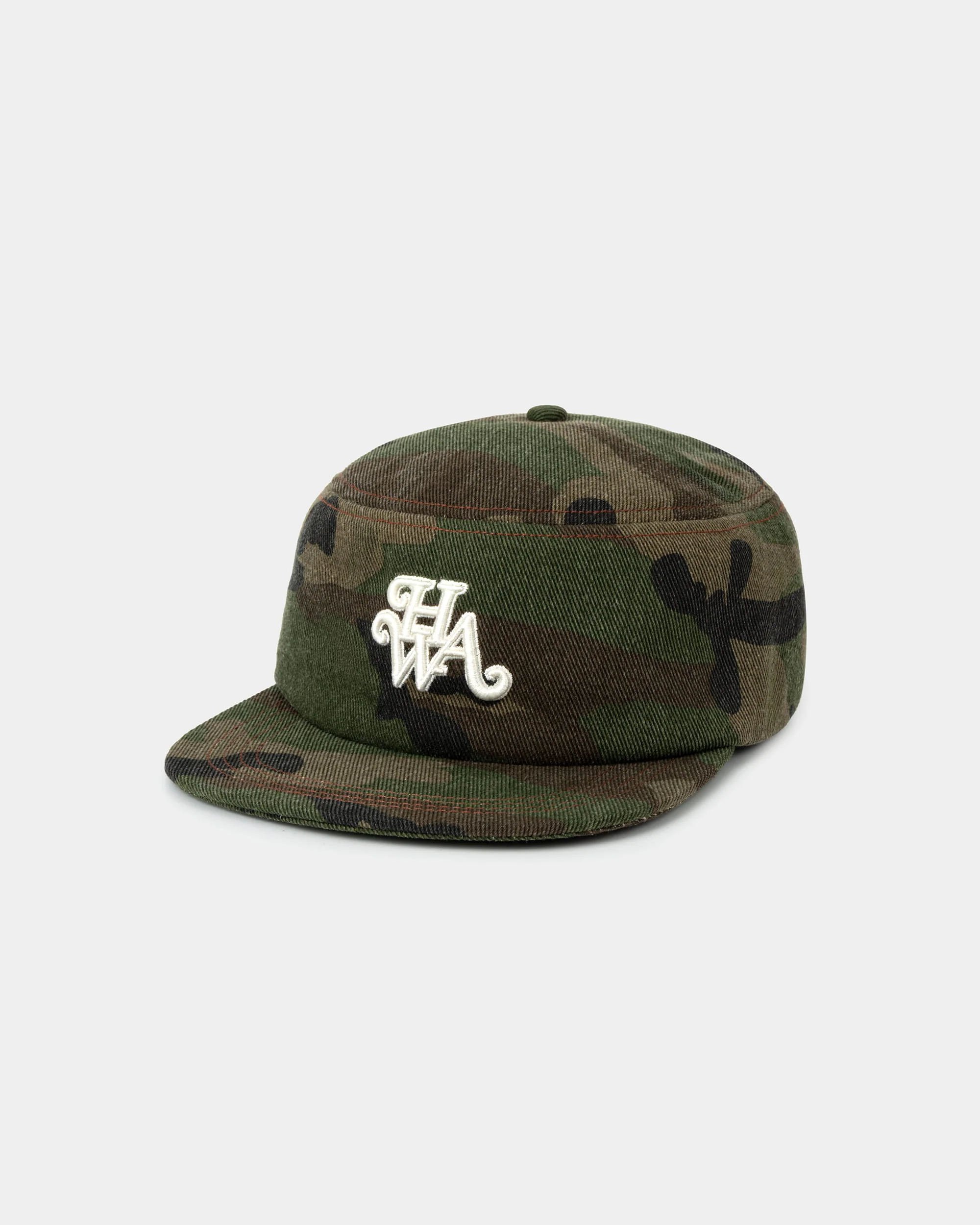 Pillbox Monogram Cap - Camo