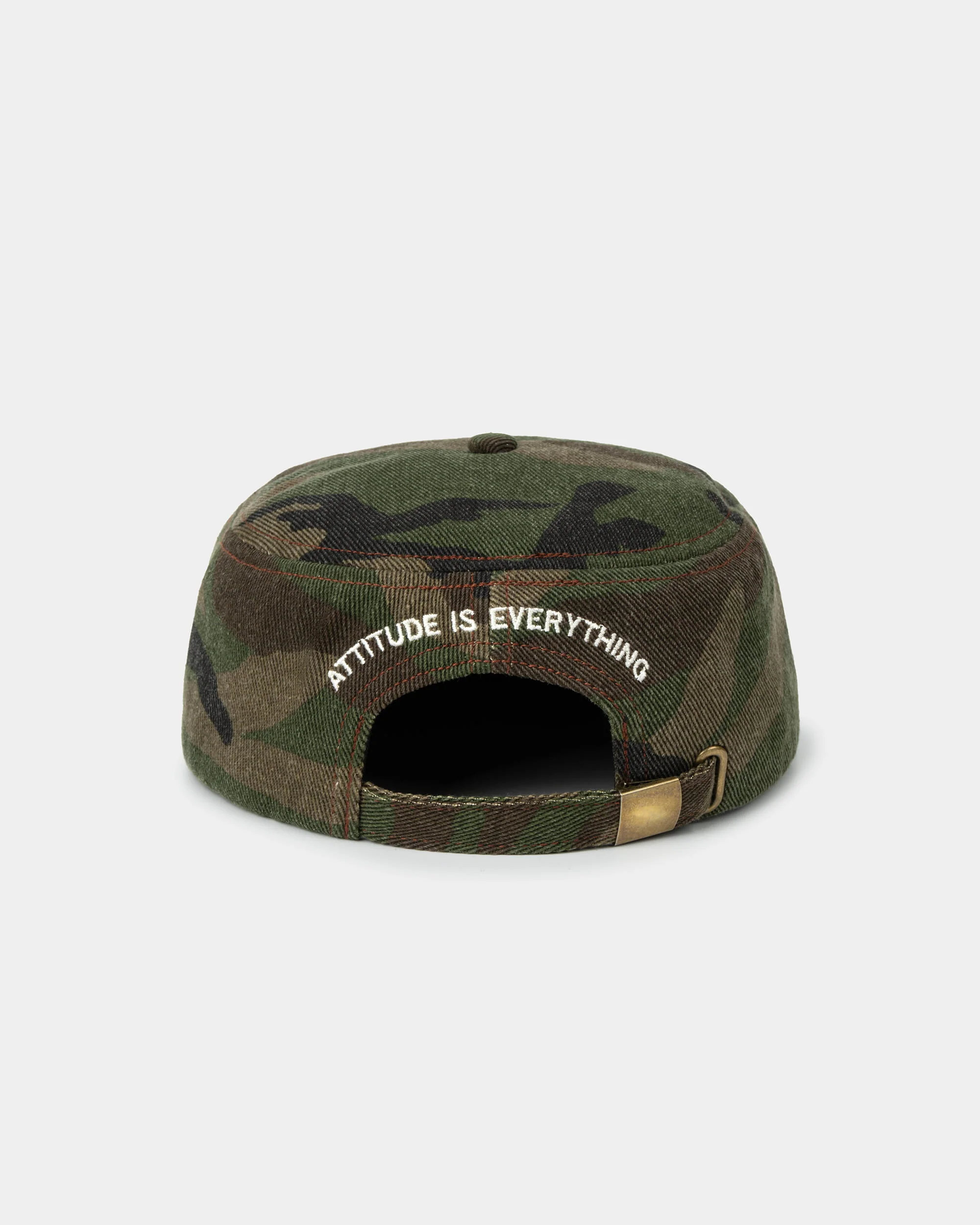 Pillbox Monogram Cap - Camo