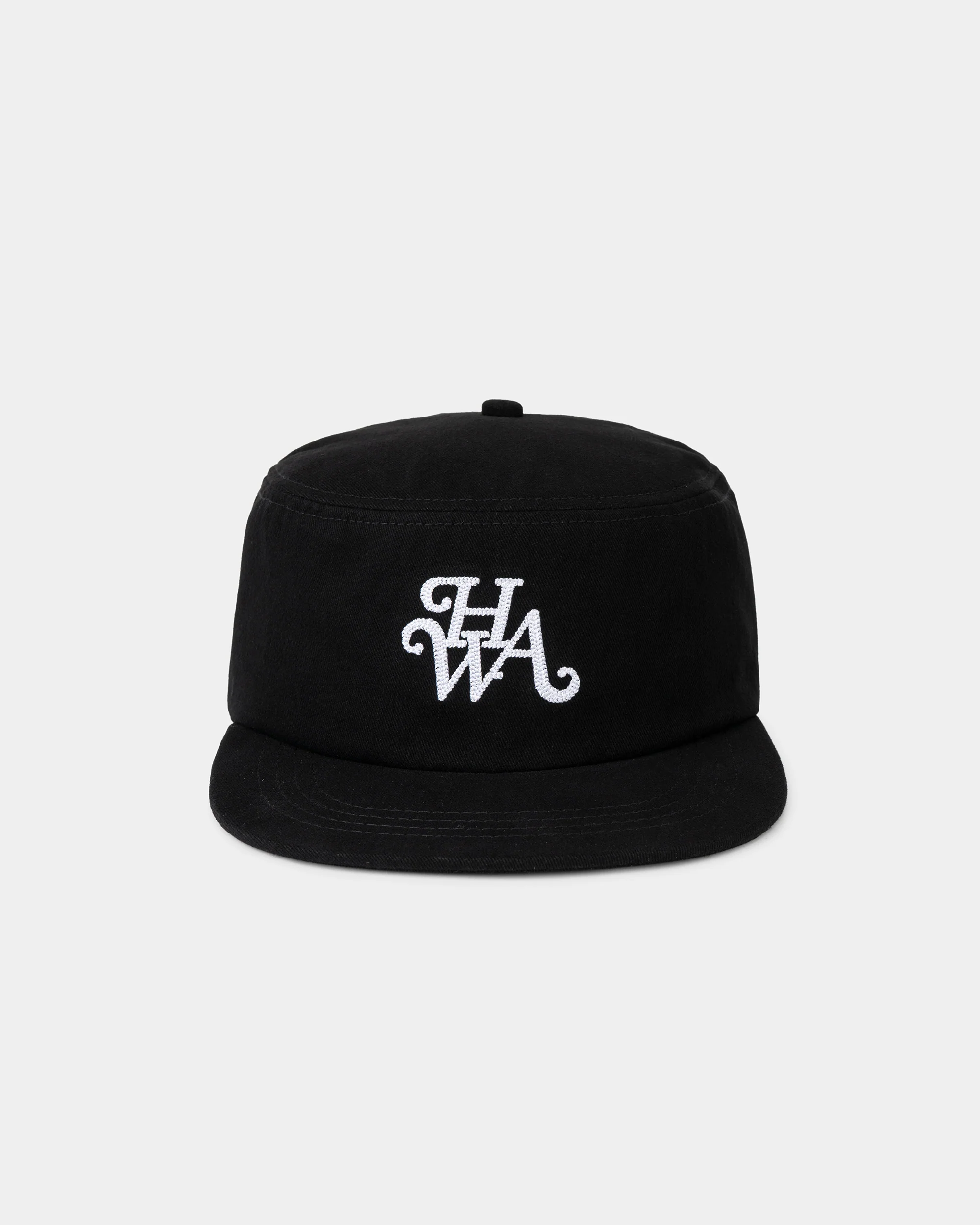 Pillbox Monogram Cap - Black