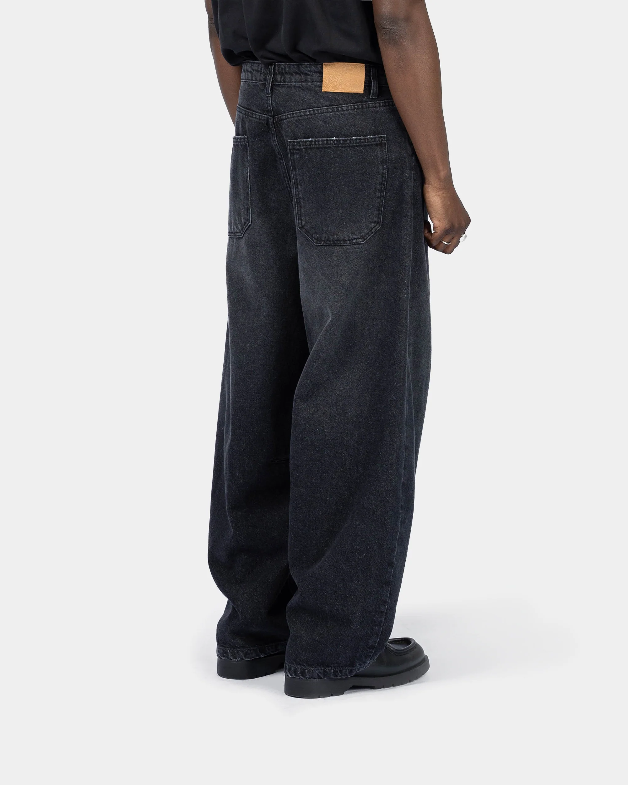 Saiko Balloon Jeans - Faded Black