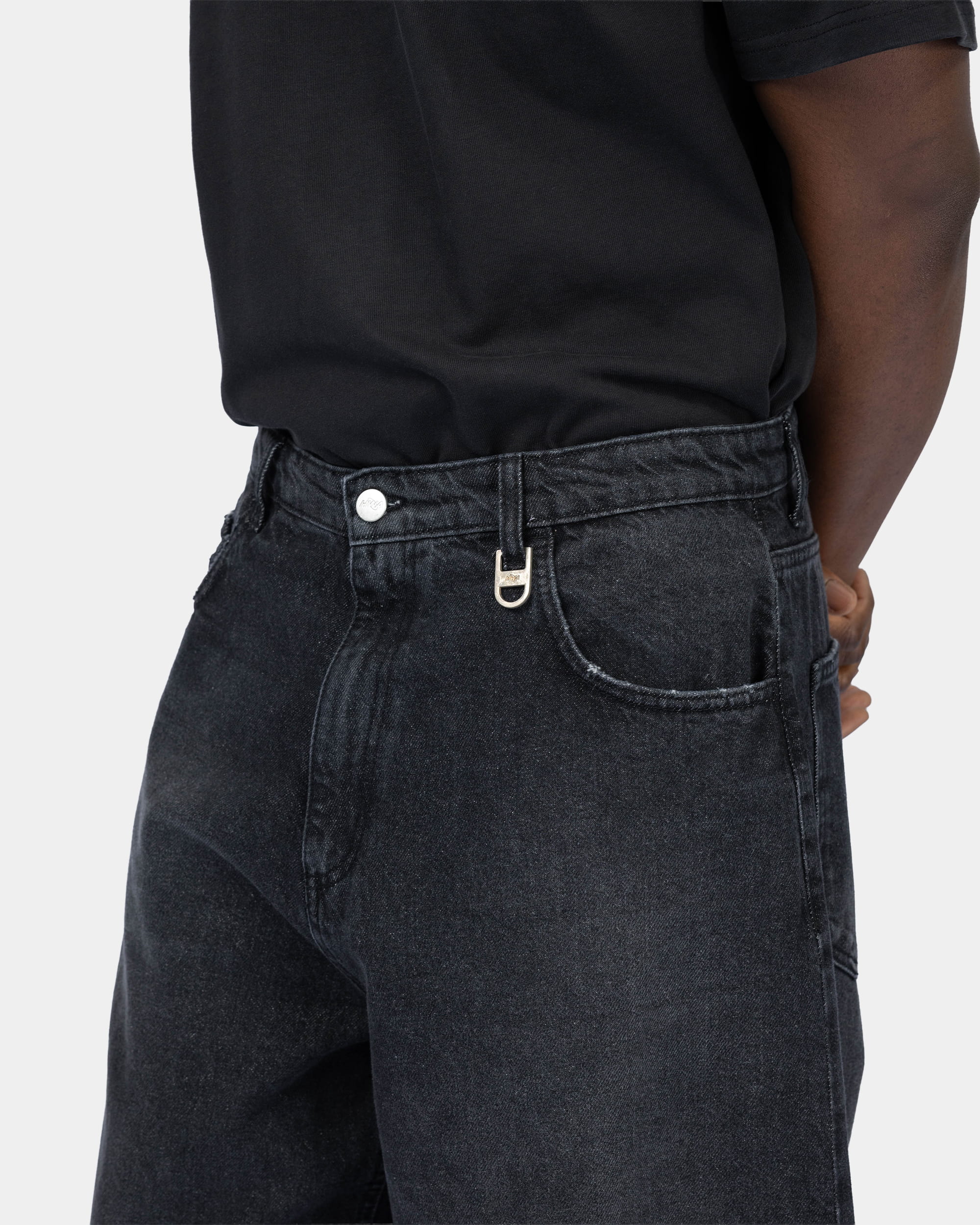 Saiko Balloon Jeans - Faded Black