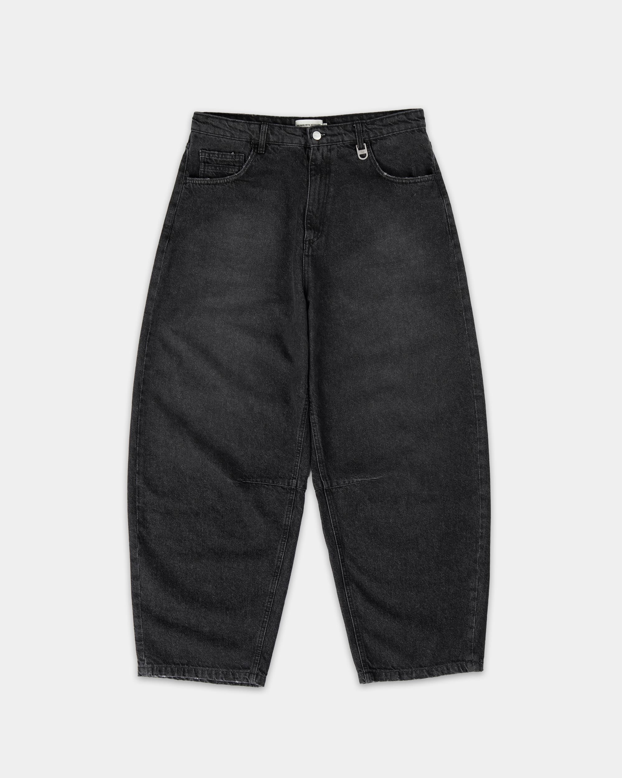 Saiko Balloon Jeans - Faded Black