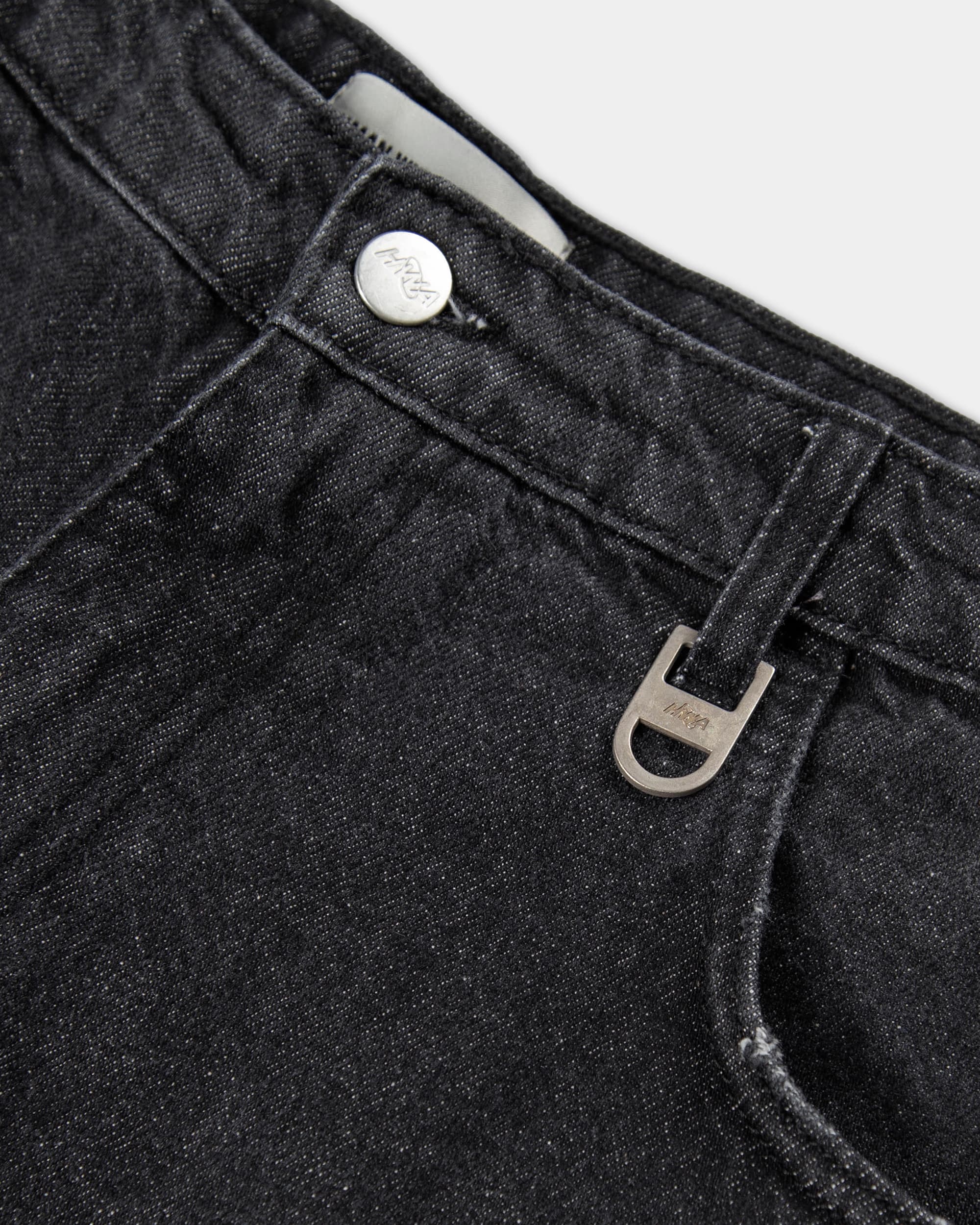 Saiko Balloon Jeans - Faded Black