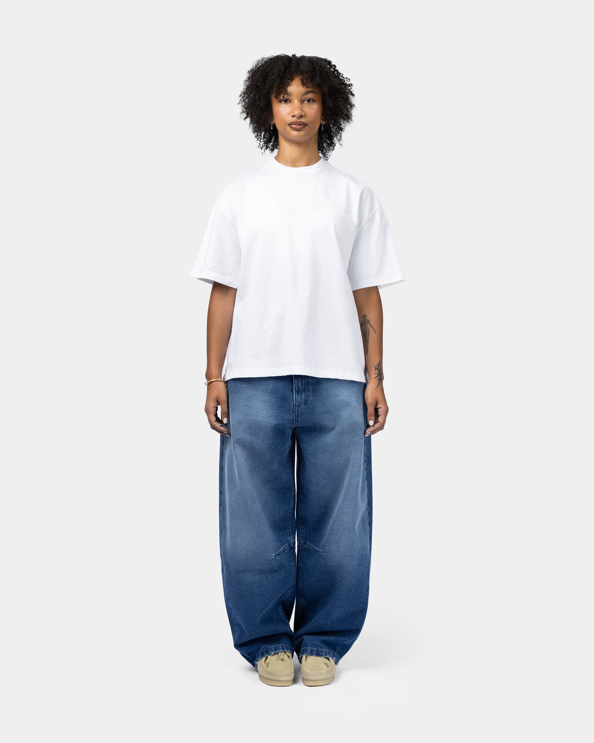 Saiko Balloon Jeans - Washed Indigo