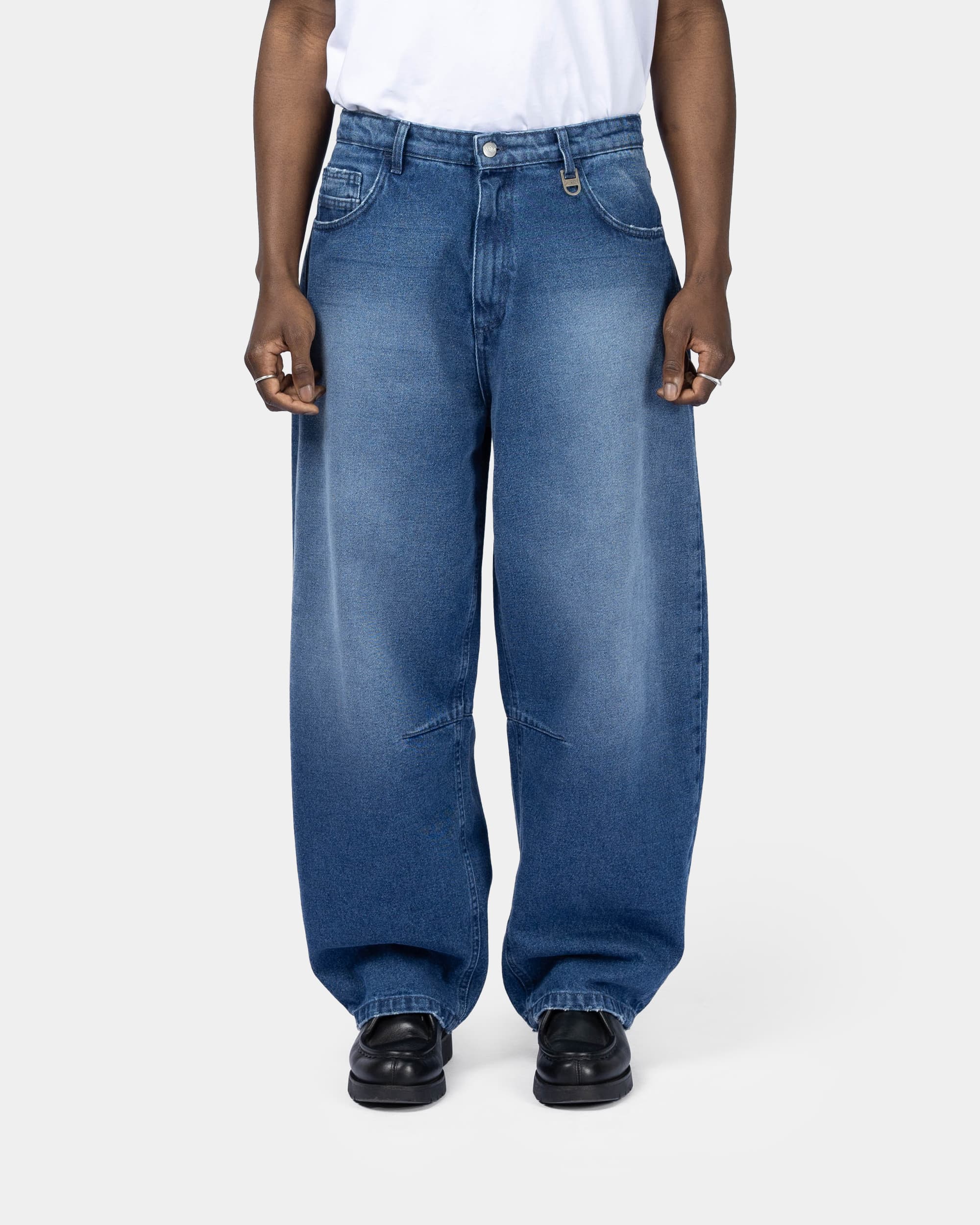 Saiko Balloon Jeans - Washed Indigo