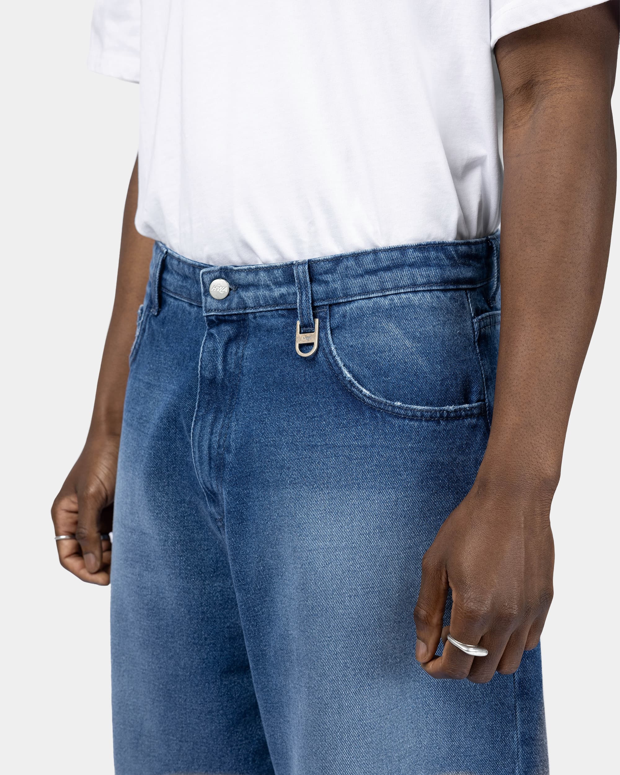 Saiko Balloon Jeans - Washed Indigo