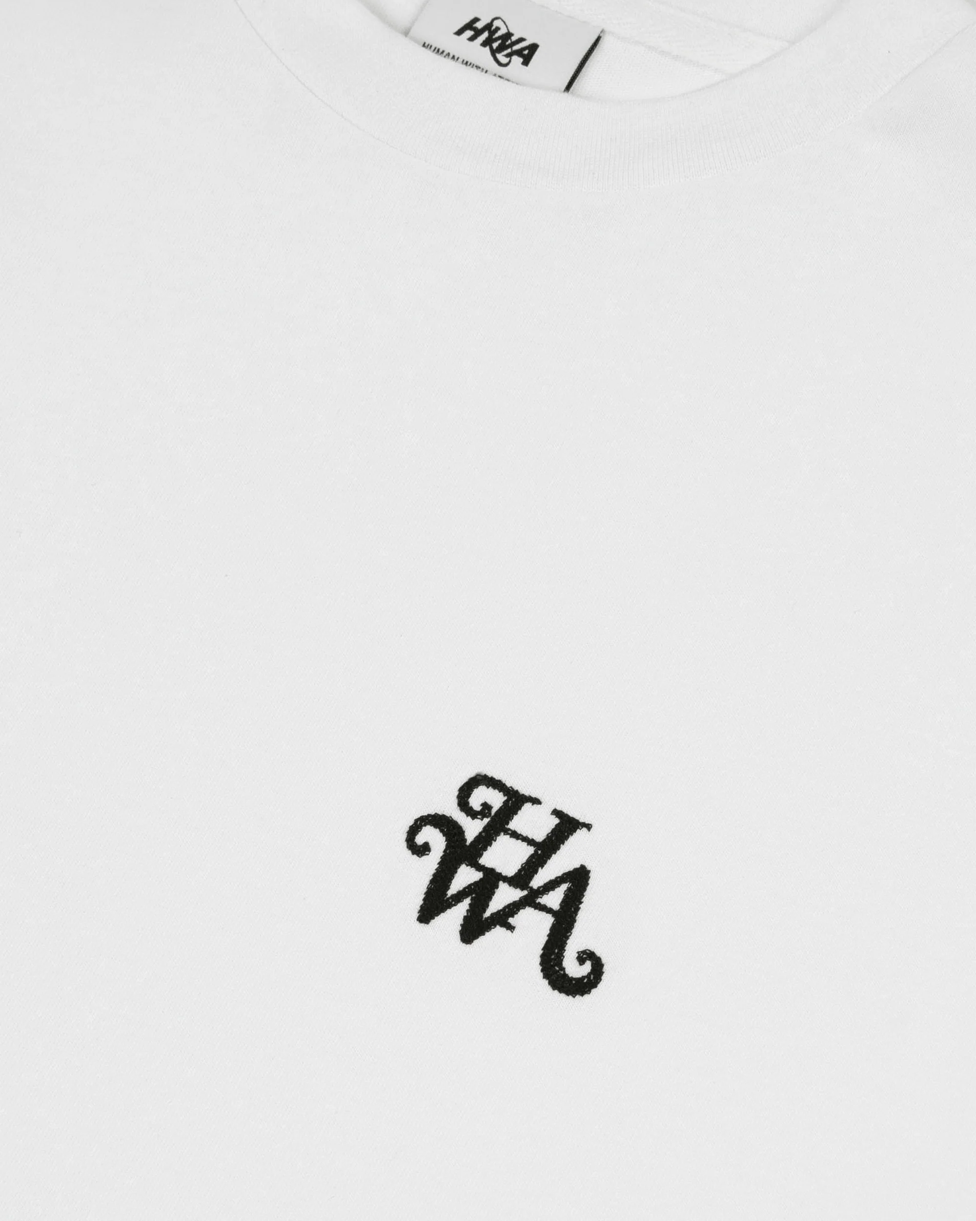 Monogram long-sleeved T-shirt - White