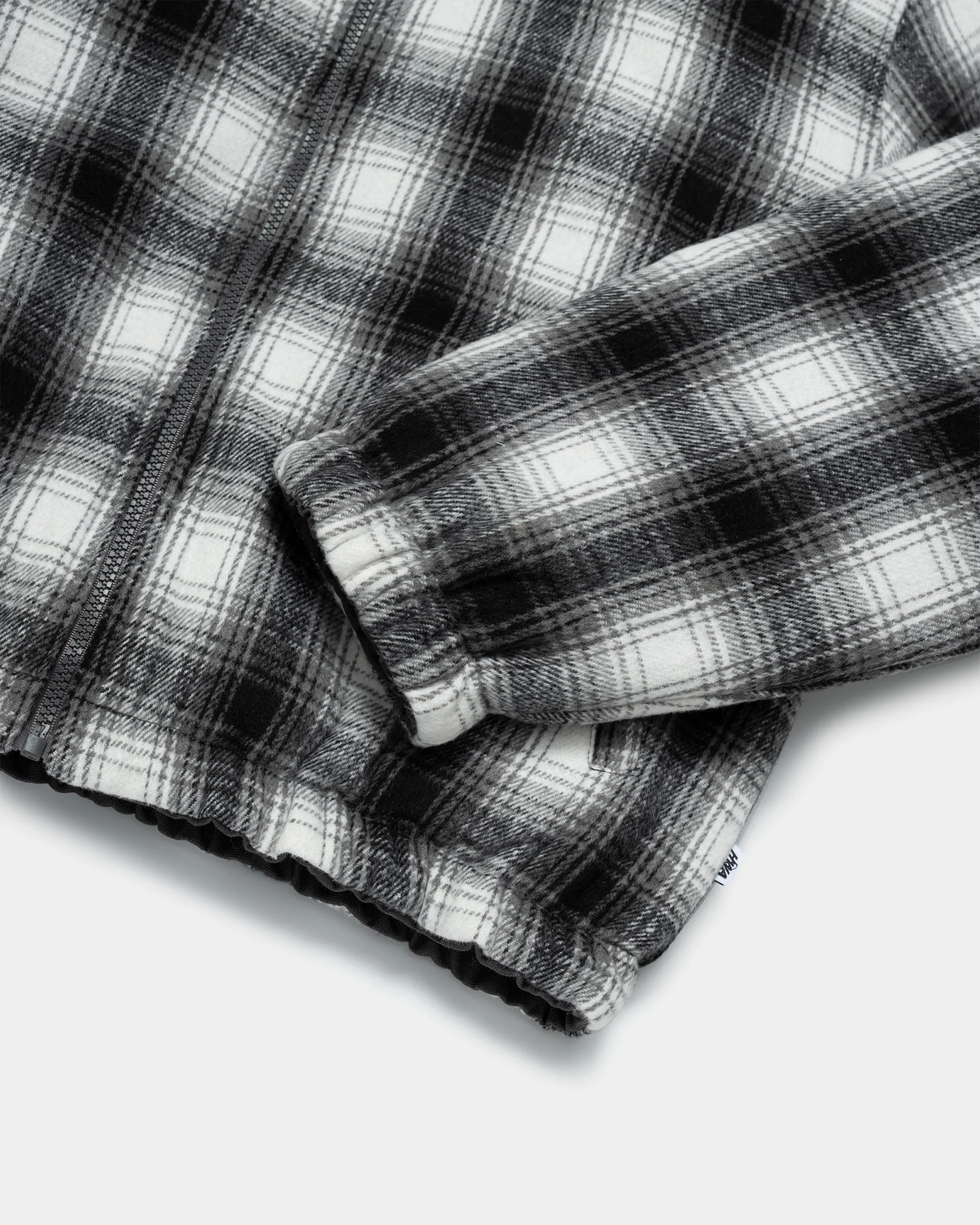 Reversible hooded workwear jacket - Grey