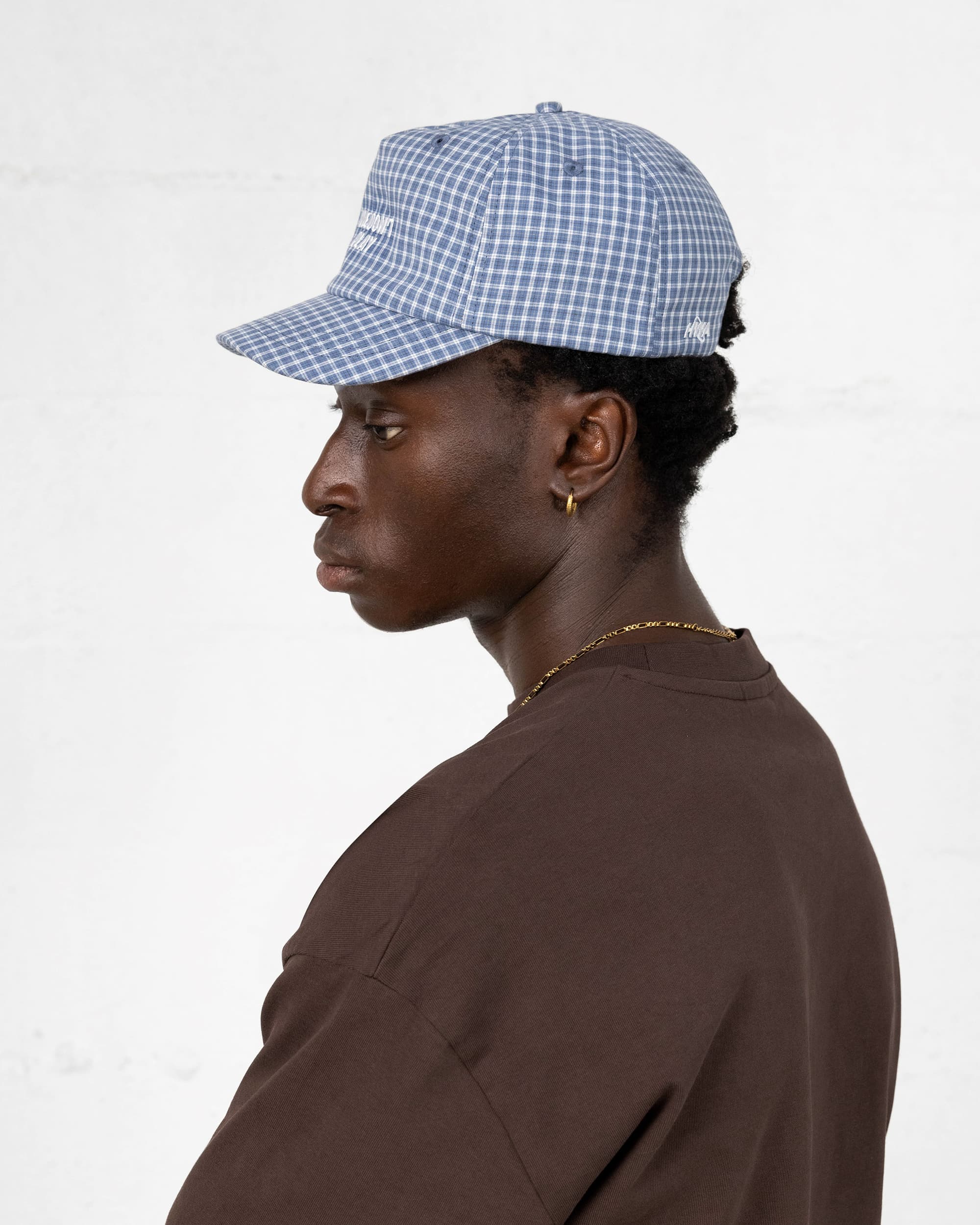 WDP Checked Cap - Blue