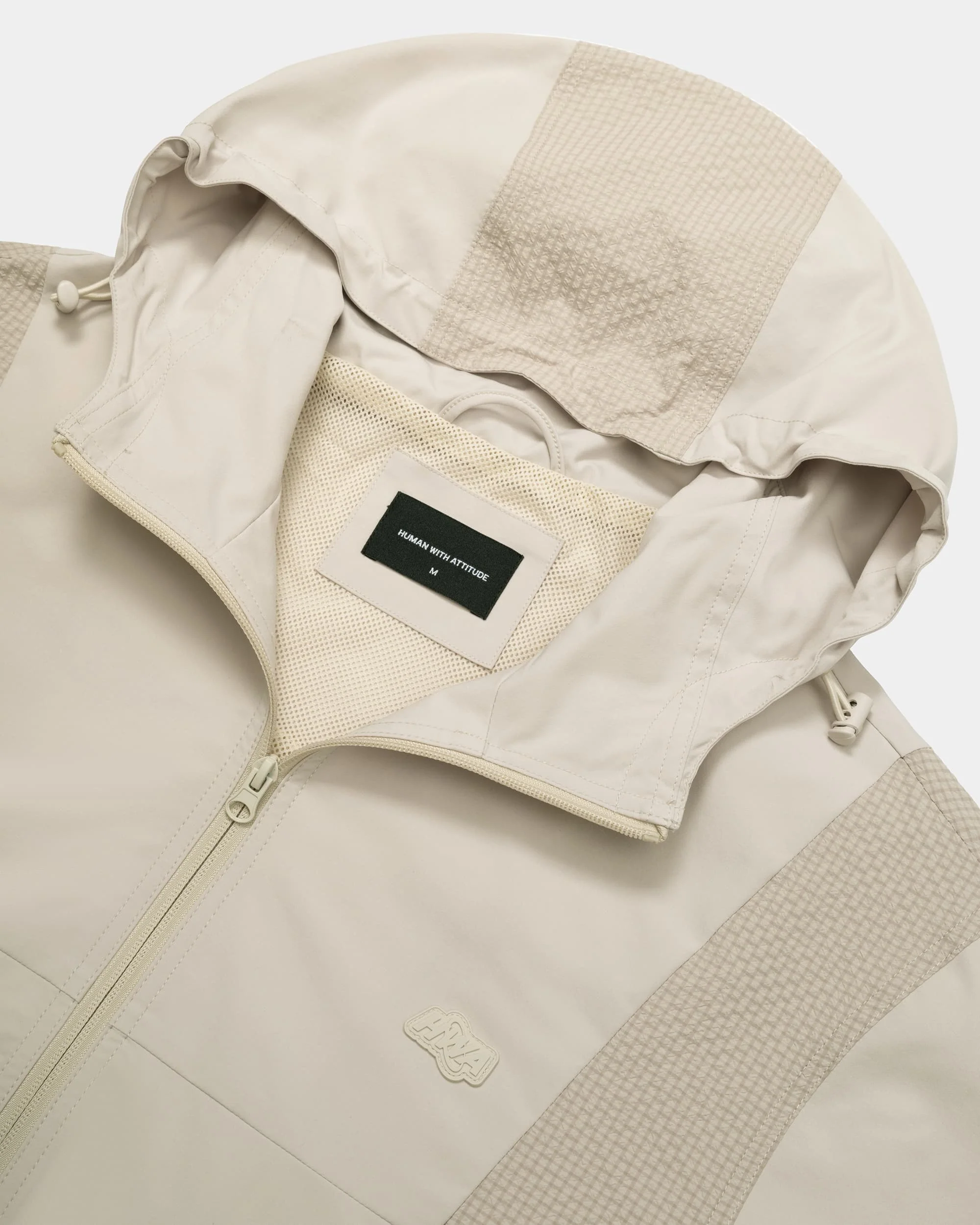 Smart Hooded Jacket - Beige